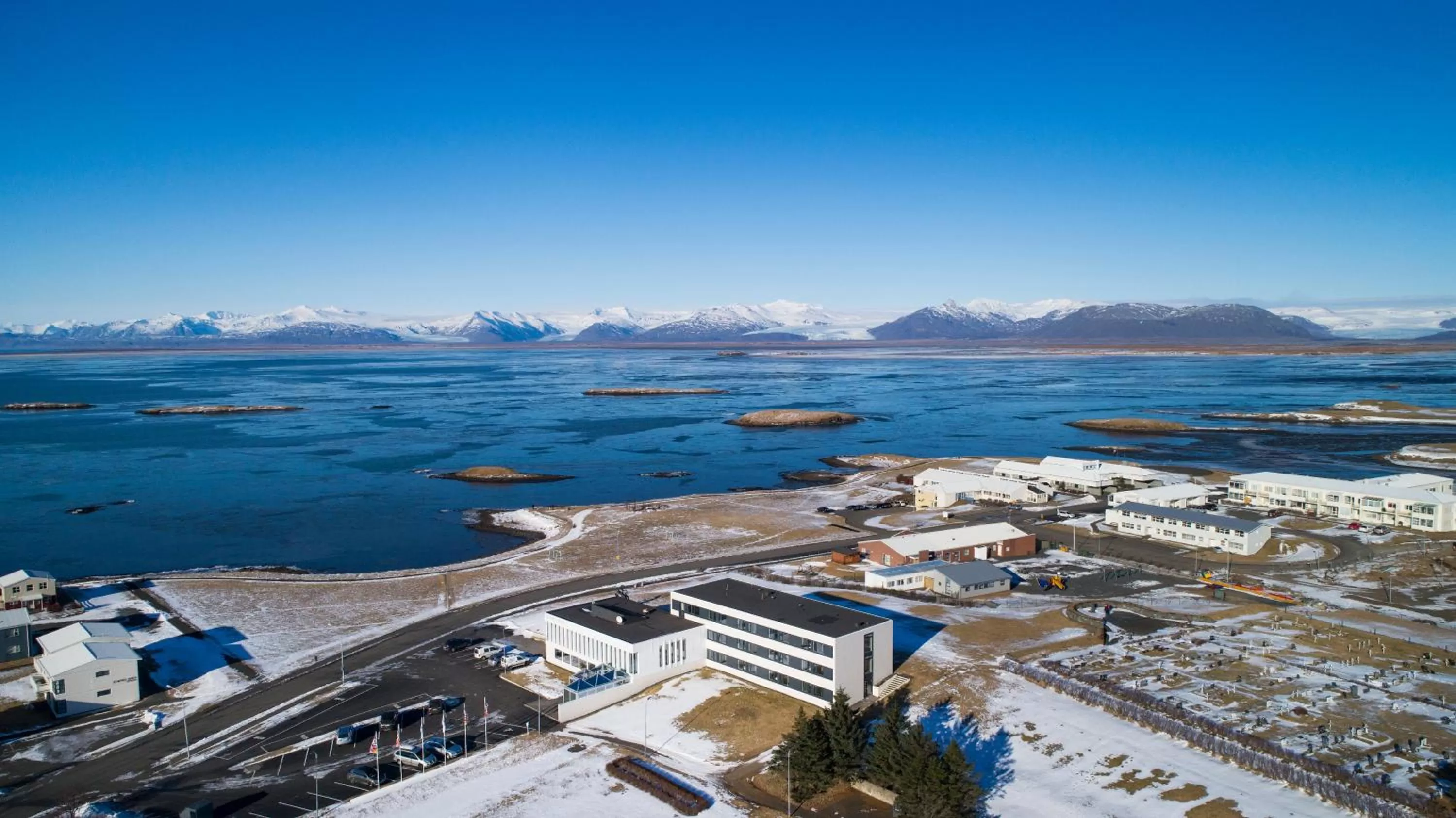 Bird's eye view in Hotel Höfn