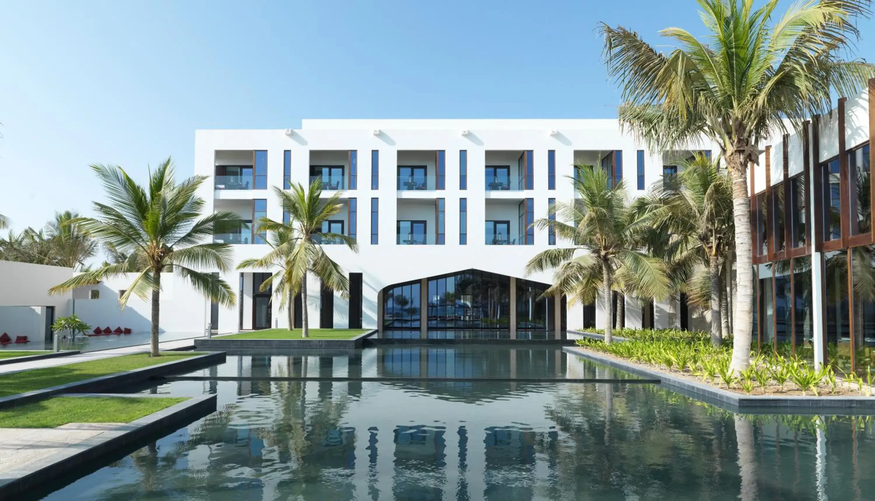 Facade/entrance in Al Baleed Resort Salalah by Anantara Facade/entrance in Al Baleed Resort Salalah by Anantara