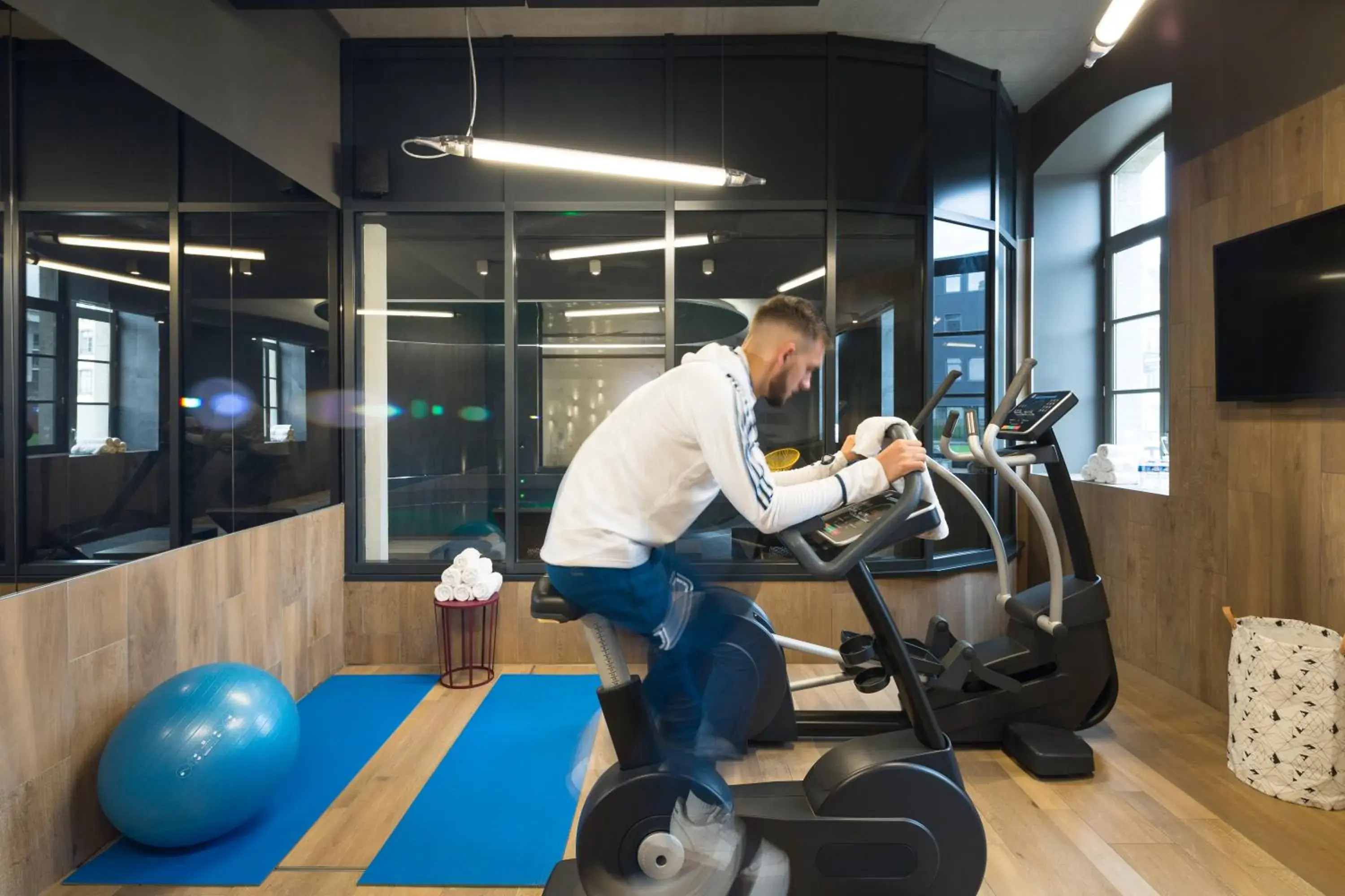 Fitness centre/facilities, Fitness Center/Facilities in Novotel Saint Brieuc Centre Gare