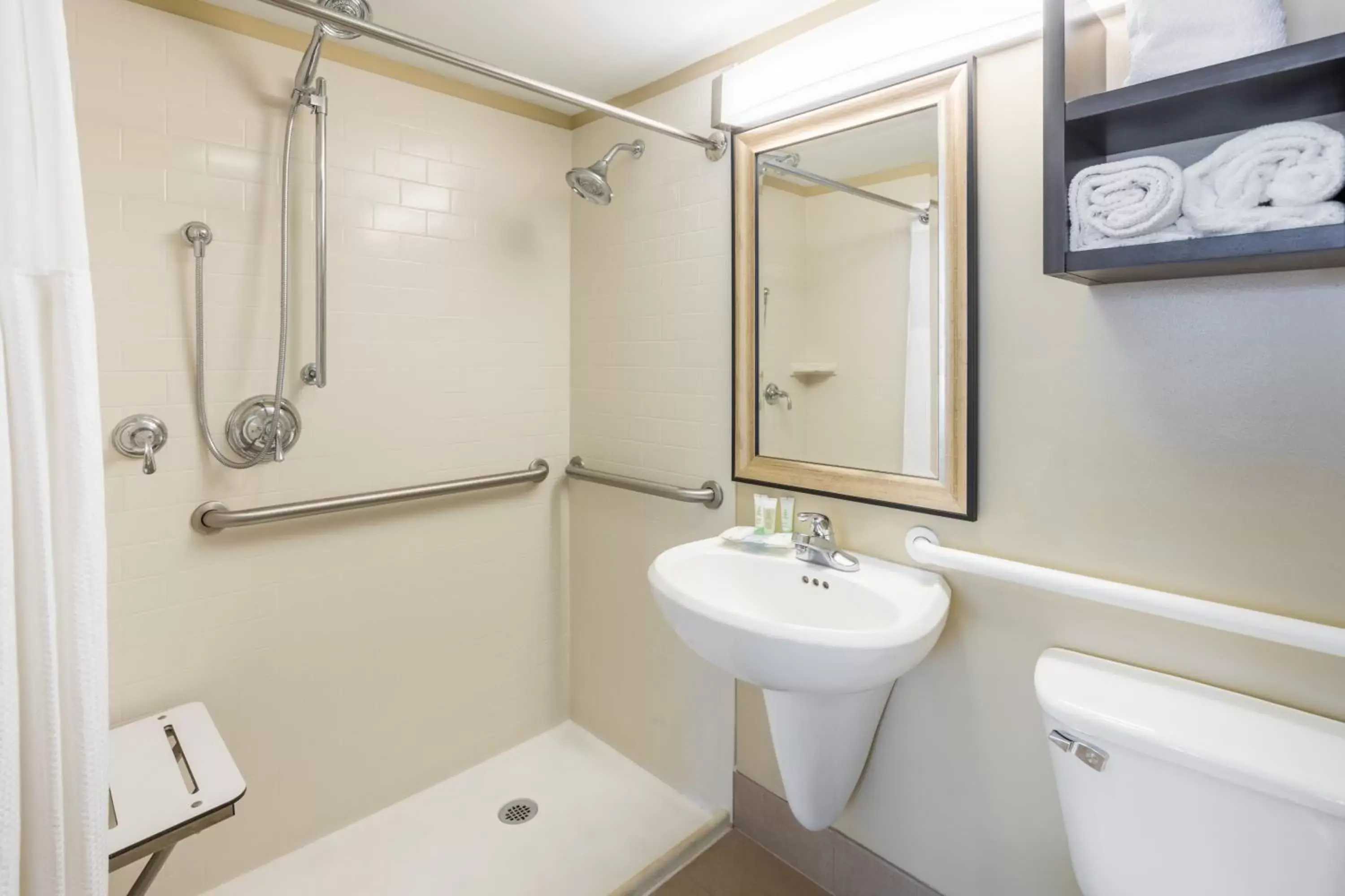 Shower, Bathroom in Staybridge Suites Savannah Historic District, an IHG Hotel