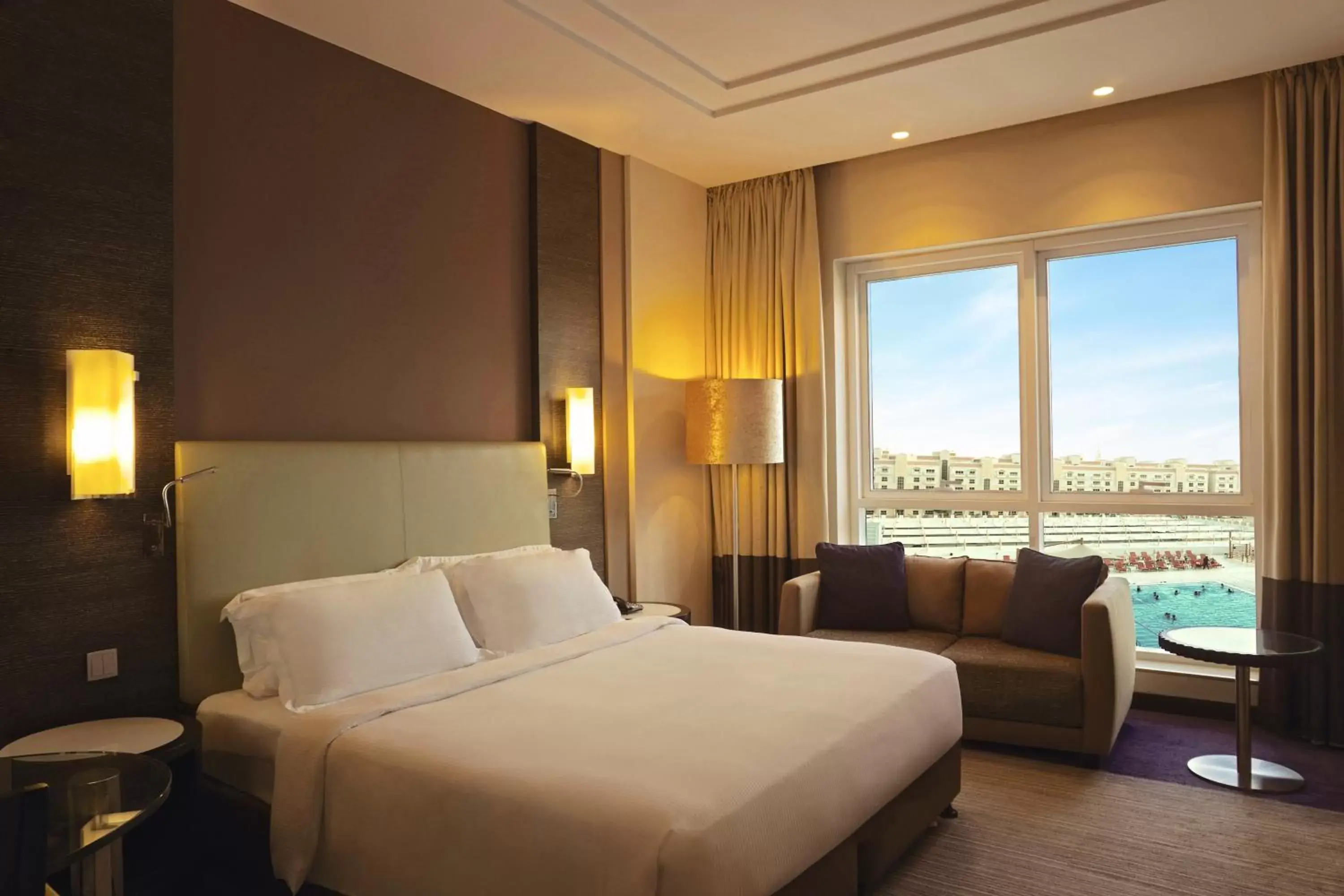 Bedroom, Bed in Hili Rayhaan by Rotana