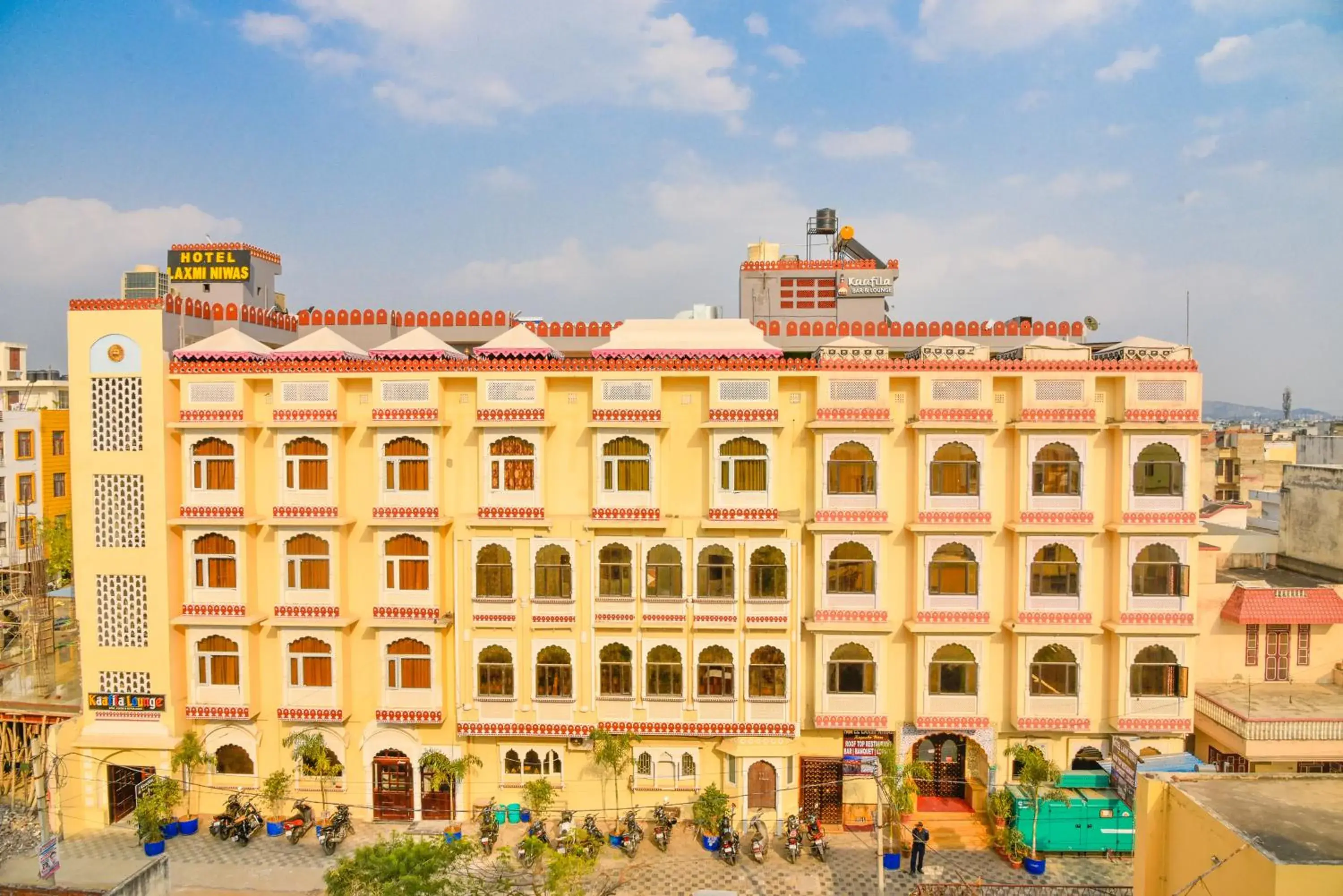 Facade/entrance, Property Building in Hotel Laxmi Niwas