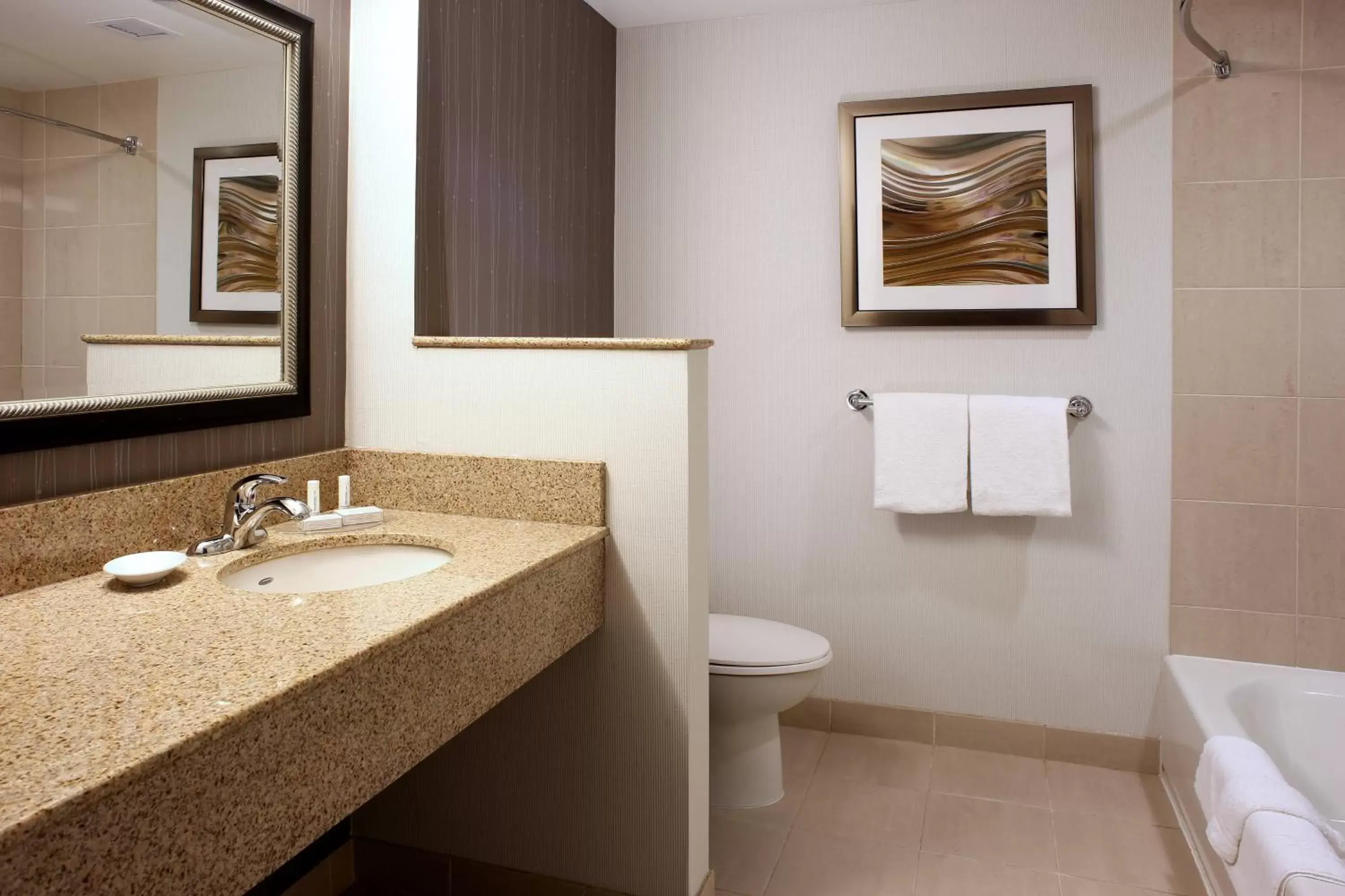 Bathroom in Courtyard by Marriott Hamilton