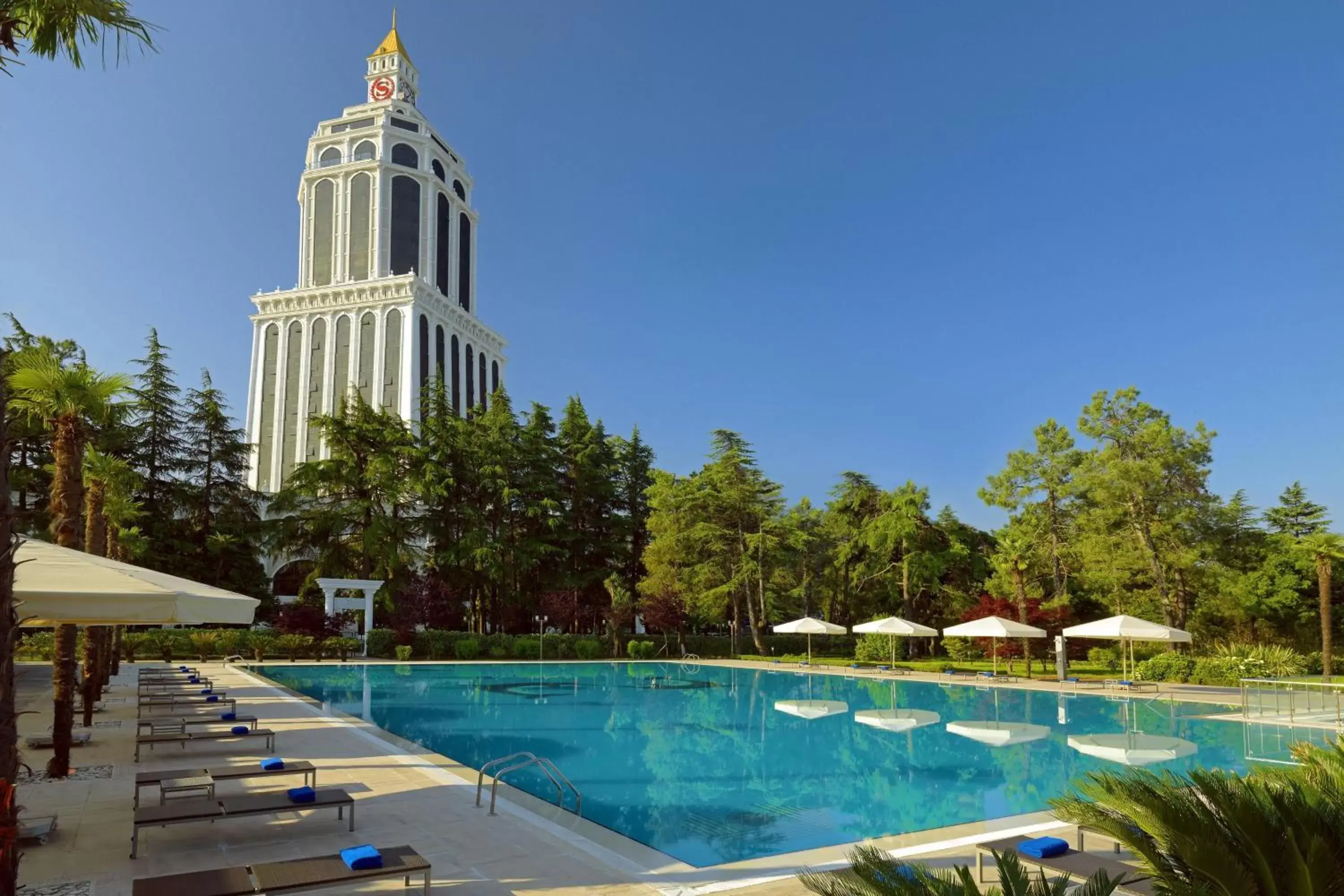 Swimming Pool in Sheraton Batumi Hotel
