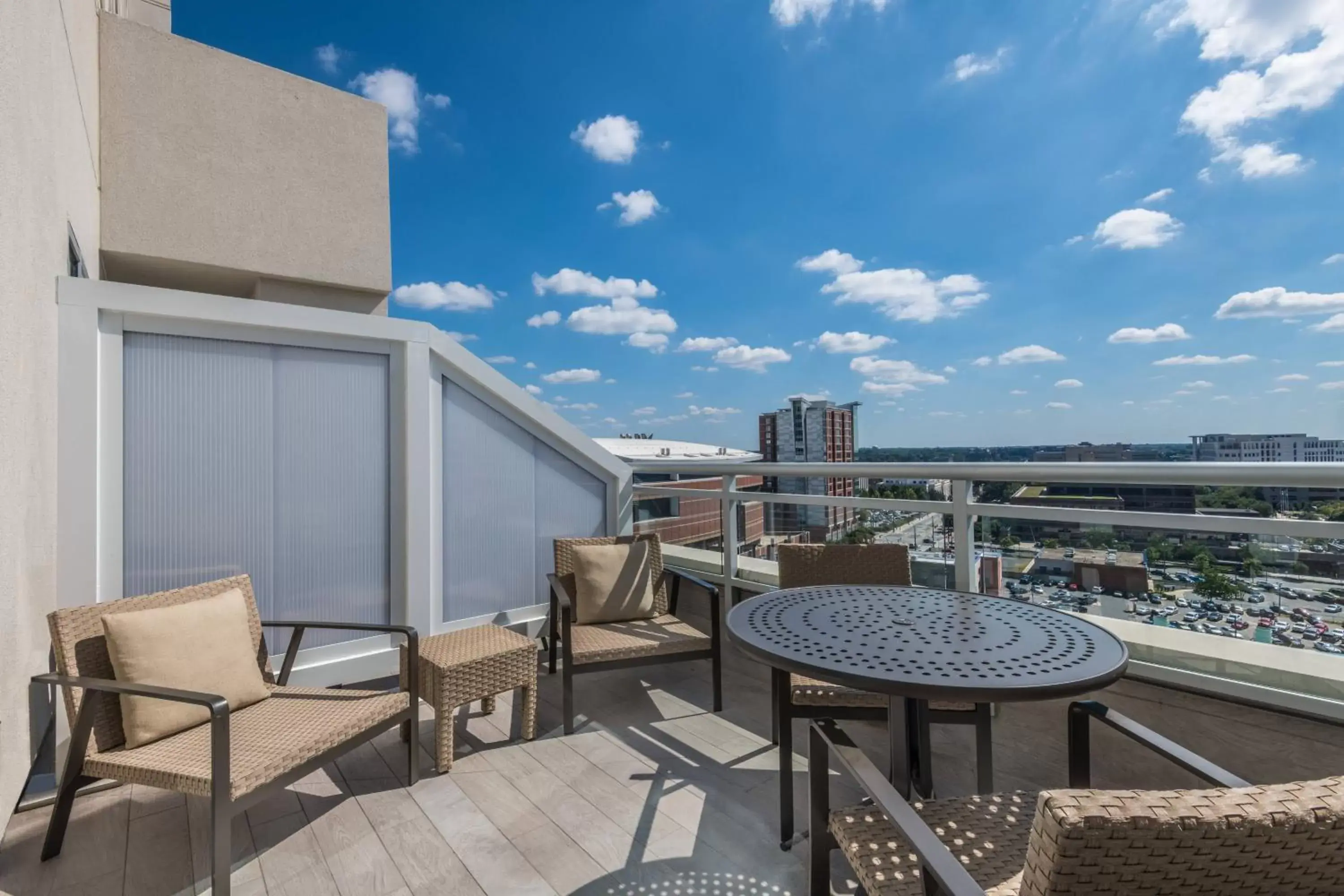 Photo of the whole room, Balcony/Terrace in AC Hotel by Marriott Charlotte City Center