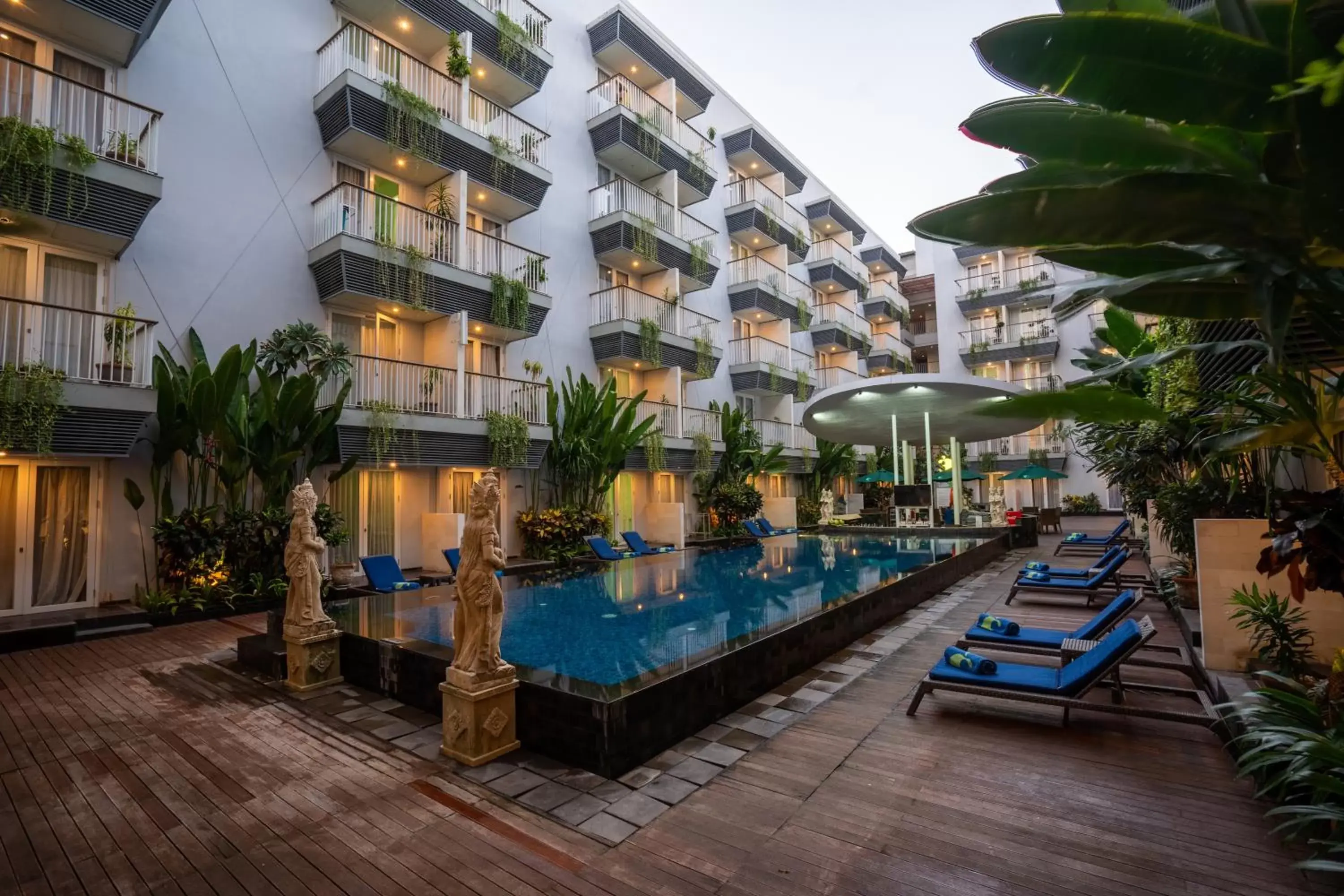 Swimming Pool in EDEN Hotel Kuta Bali