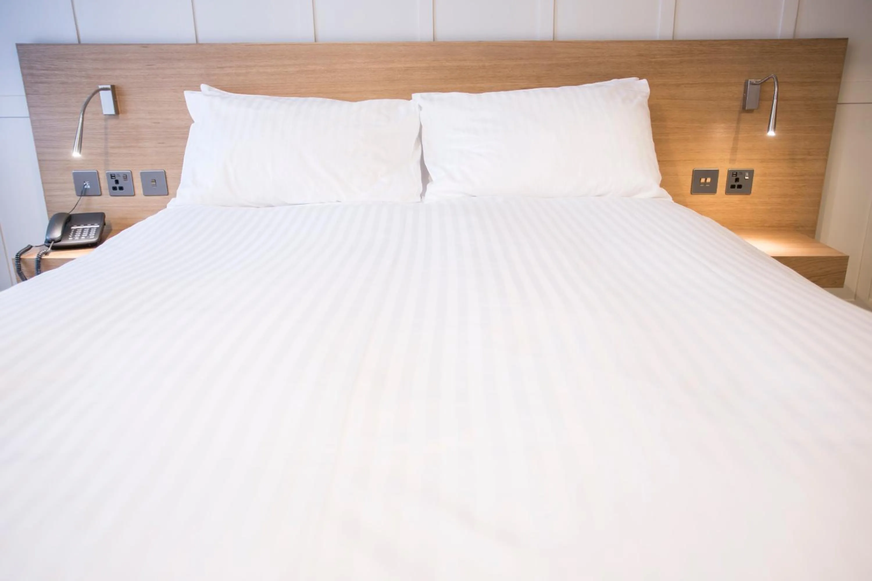 Bed in The White Hart Hotel