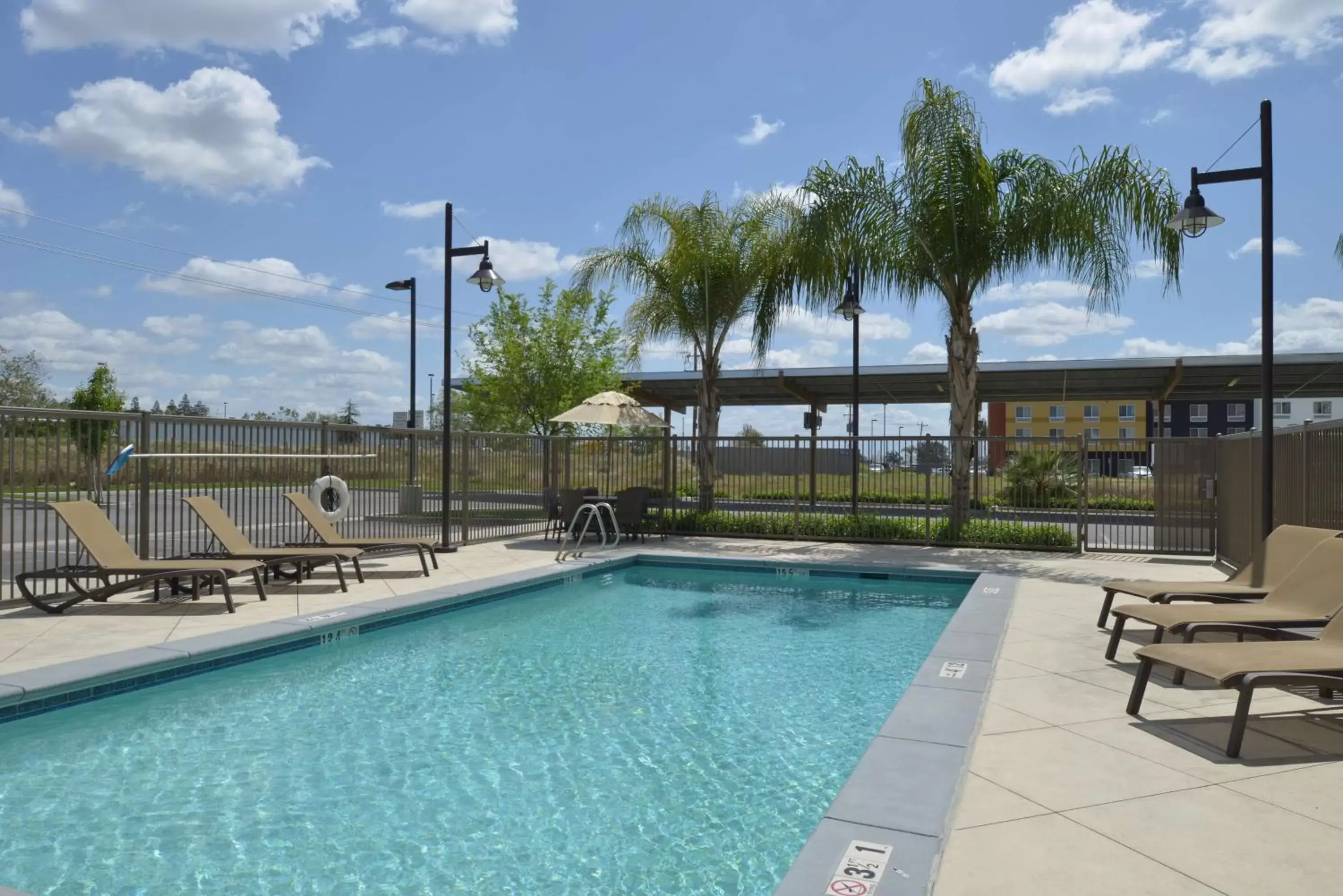 Pool view, Swimming Pool in Hampton Inn and Suites Bakersfield North-Airport