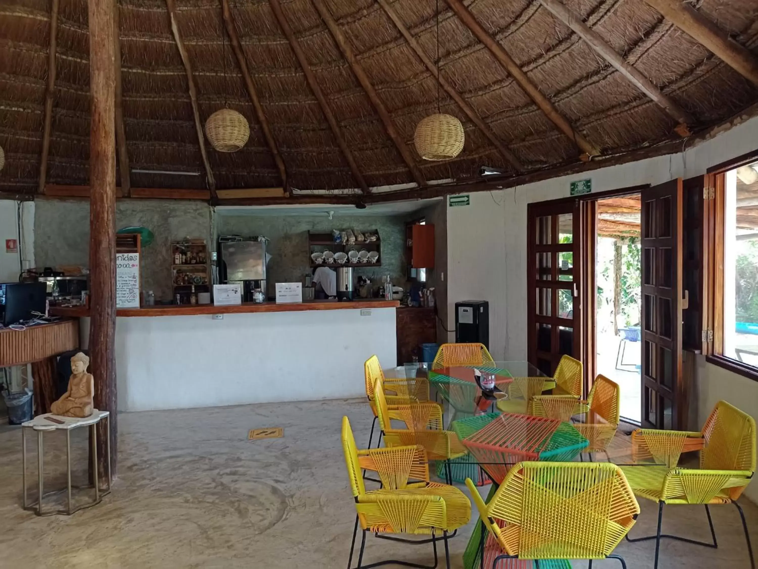 Restaurant/places to eat, Lounge/Bar in Casa Shiva Bacalar by MIJ