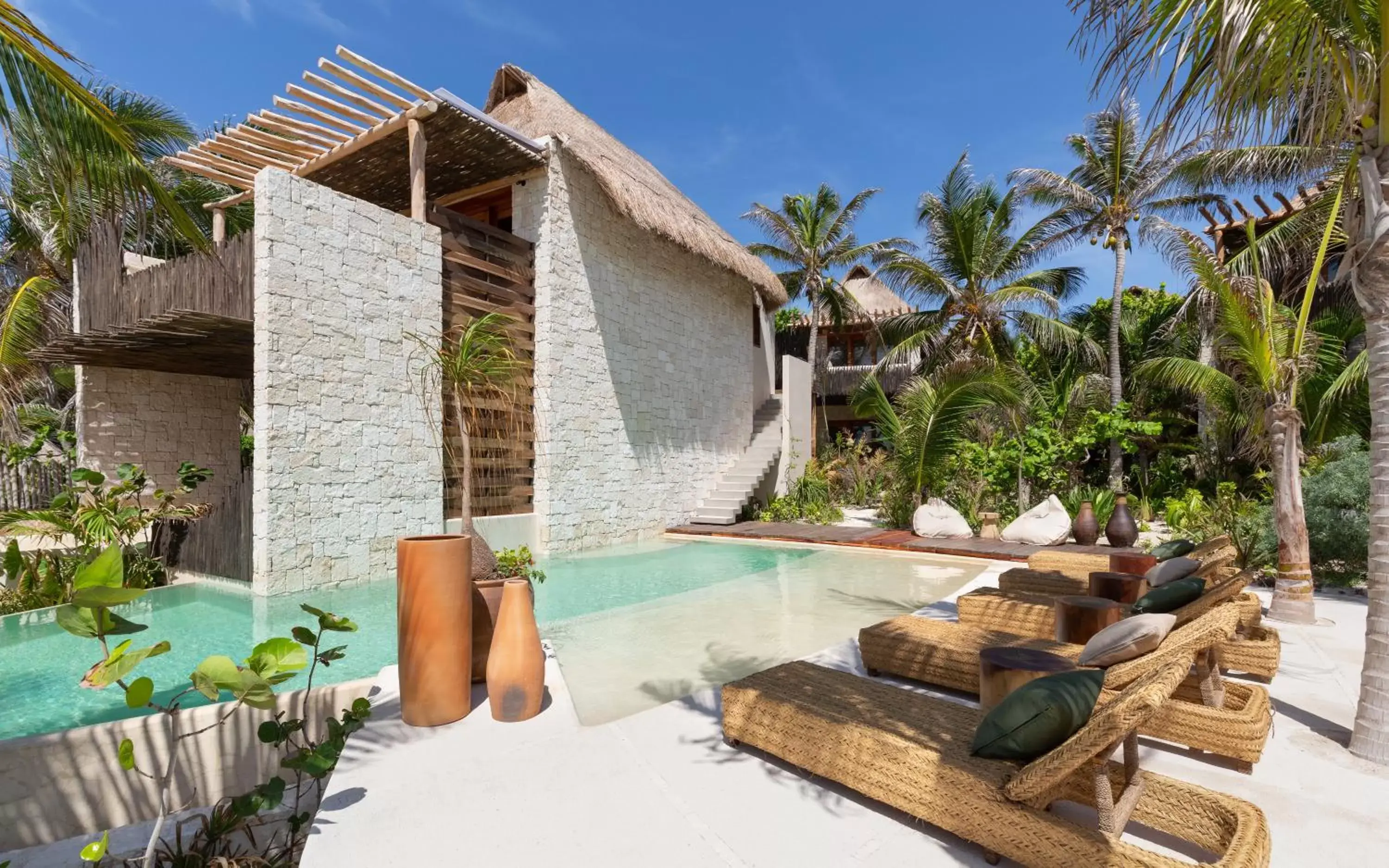 Swimming Pool in Hotel Ma'xanab Tulum