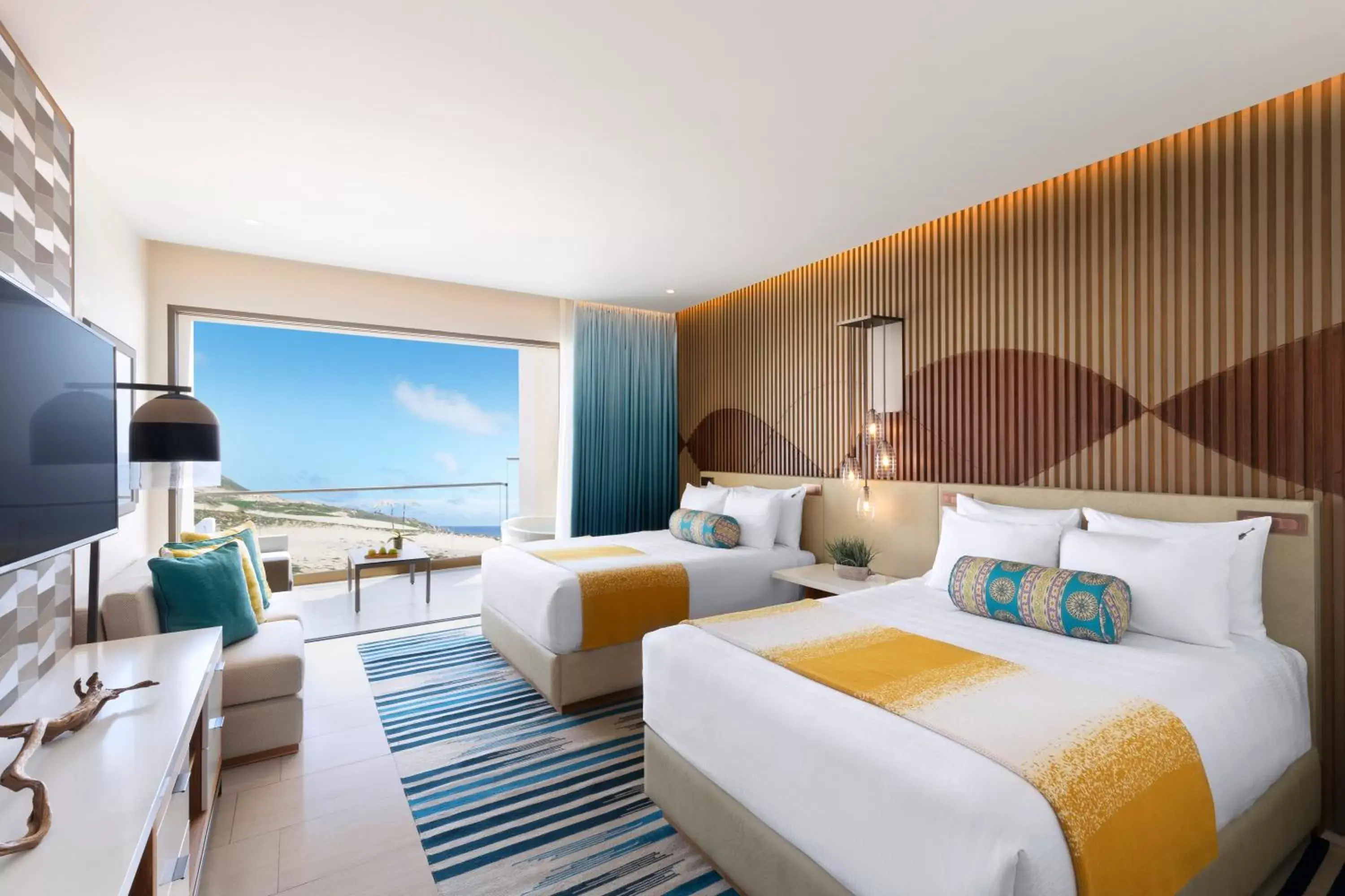 Photo of the whole room, Bed in Hard Rock Hotel Los Cabos Photo of the whole room, Bed in Hard Rock Hotel Los Cabos