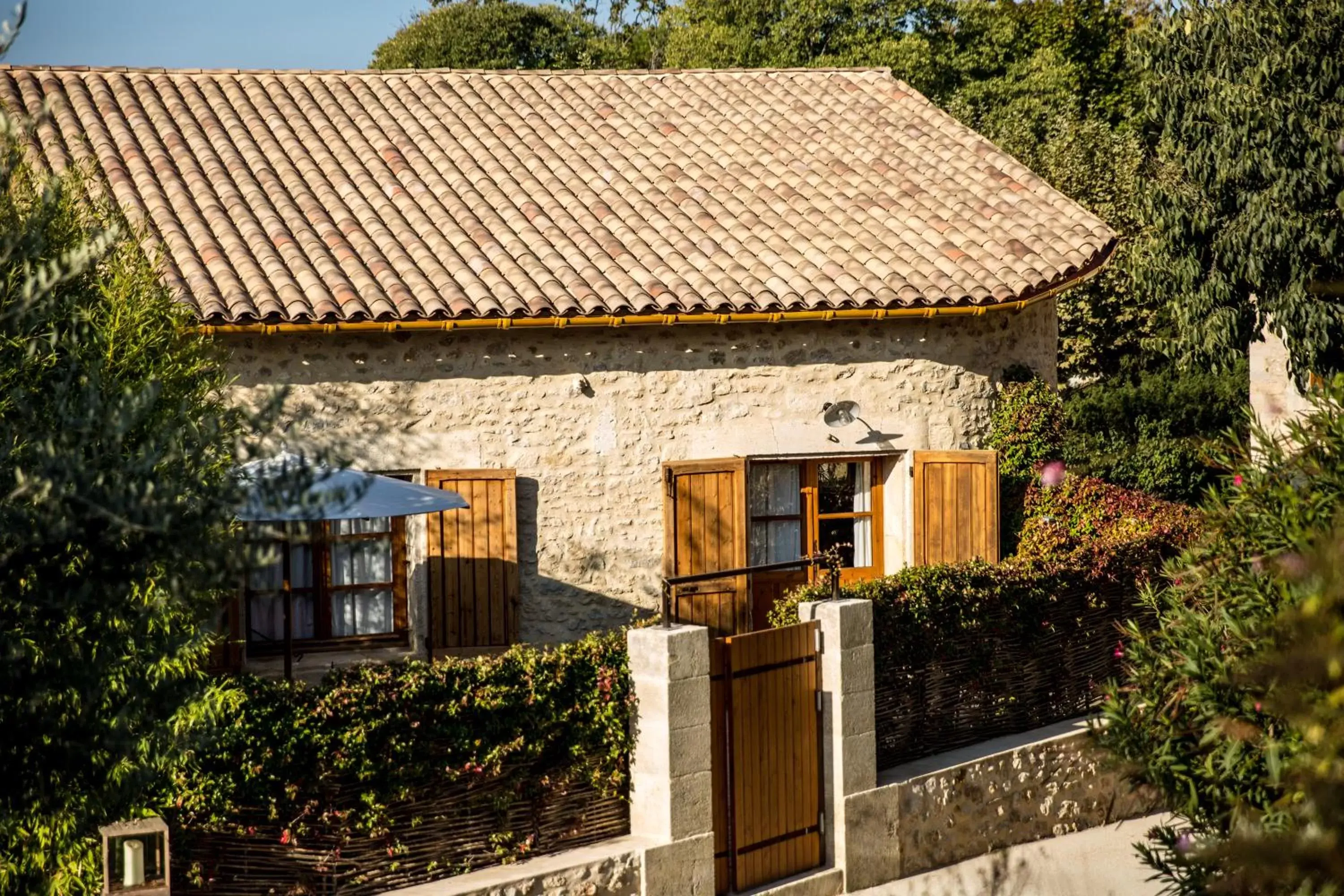 Inner courtyard view, Property Building in Domaine de Verchant & Spa - Relais & Châteaux