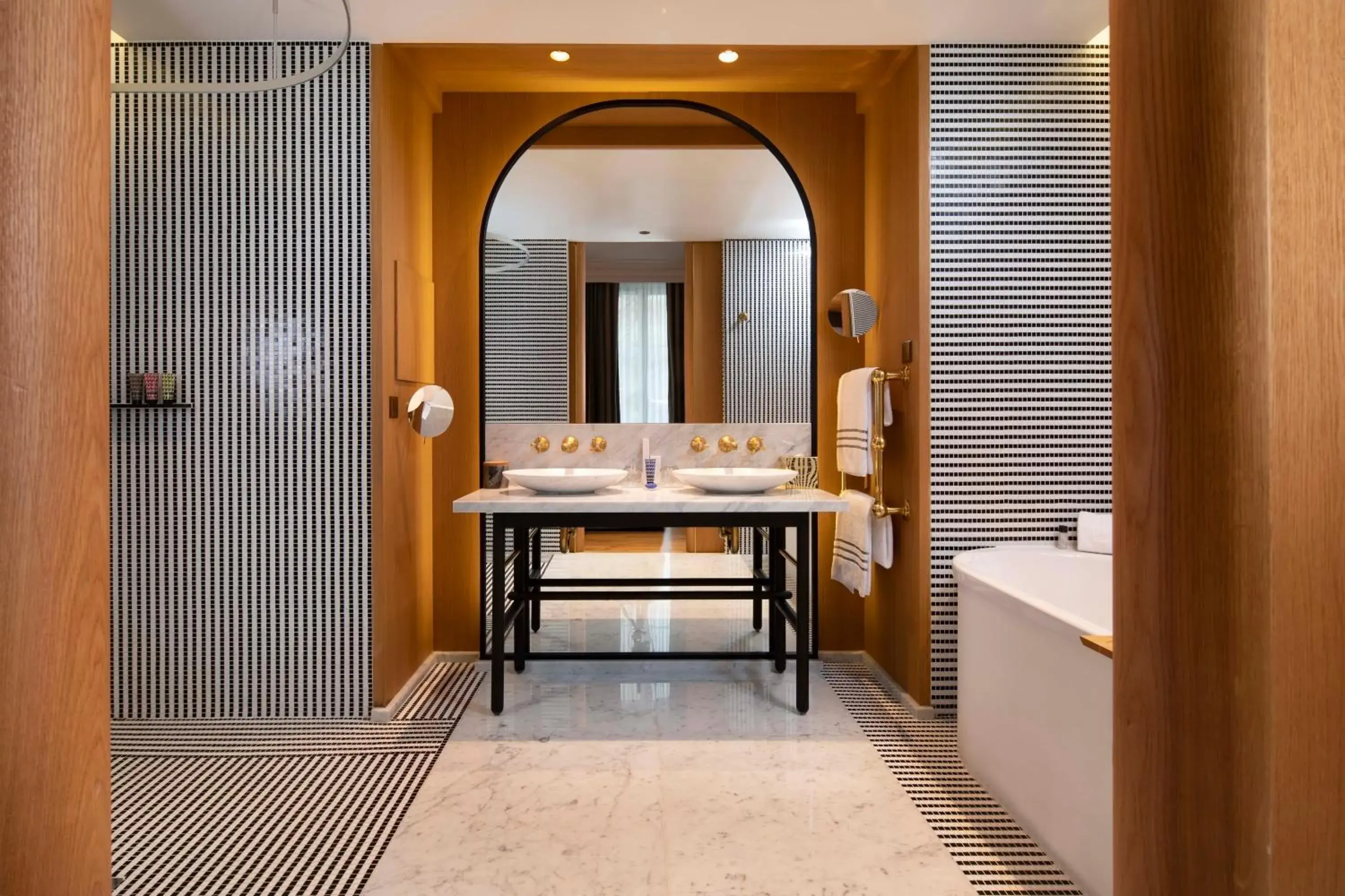 Bathroom in Hotel Vernet