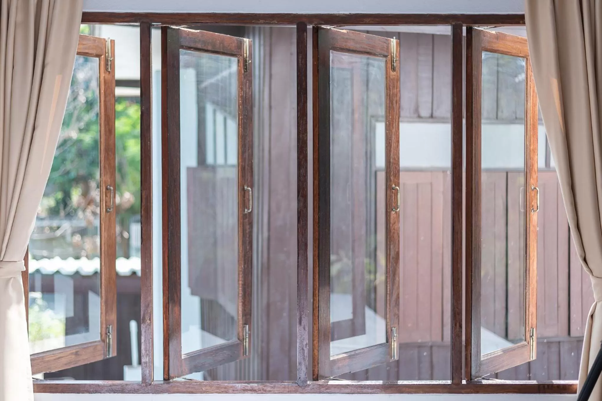 Balcony/Terrace in The Mellow Pillow Hotel @ Chiang Mai Gate