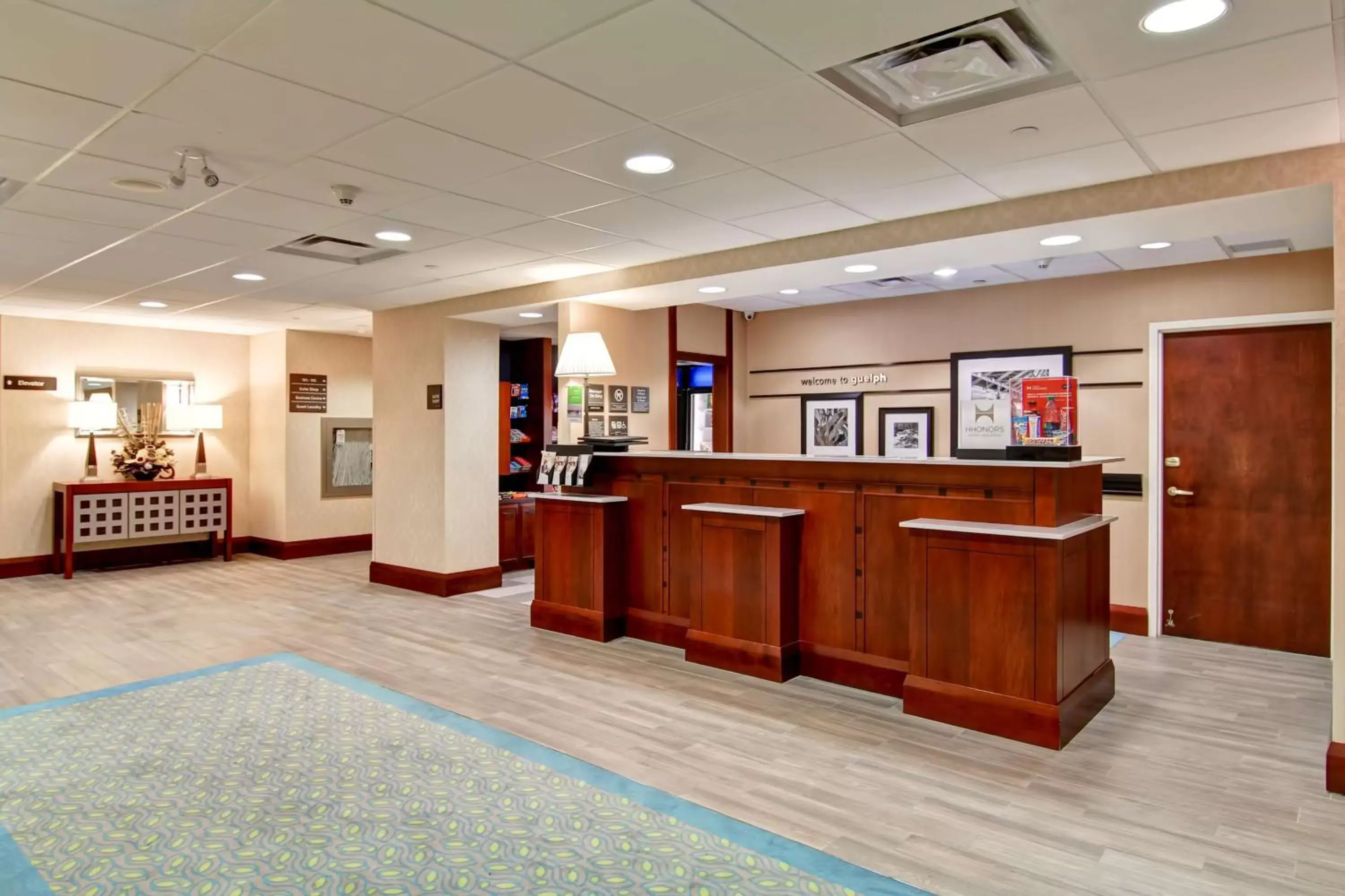 Lobby or reception, Lobby/Reception in Hampton Inn By Hilton & Suites Guelph, Ontario, Canada
