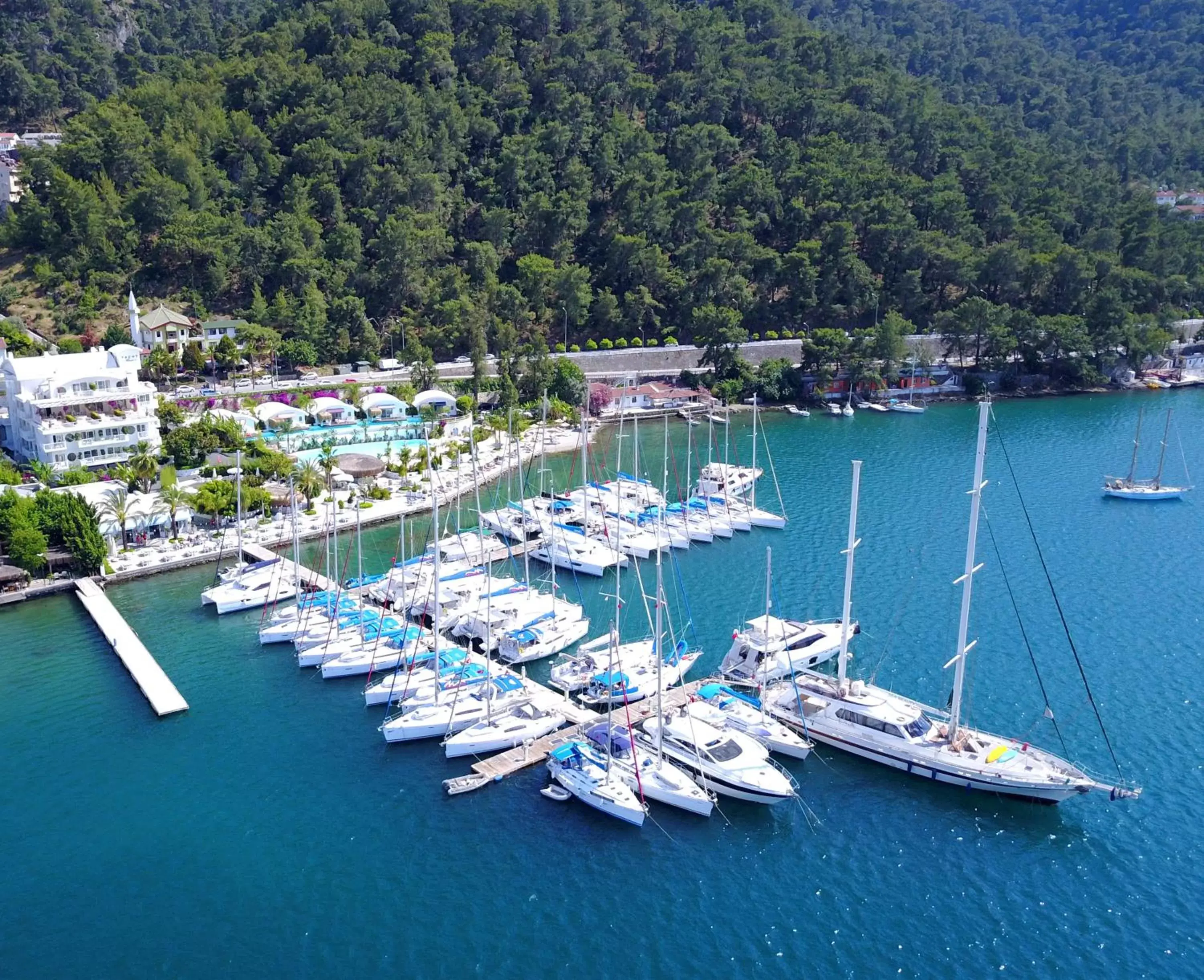 Bird's eye view, Bird's-eye View in Yacht Classic Hotel - Boutique Class