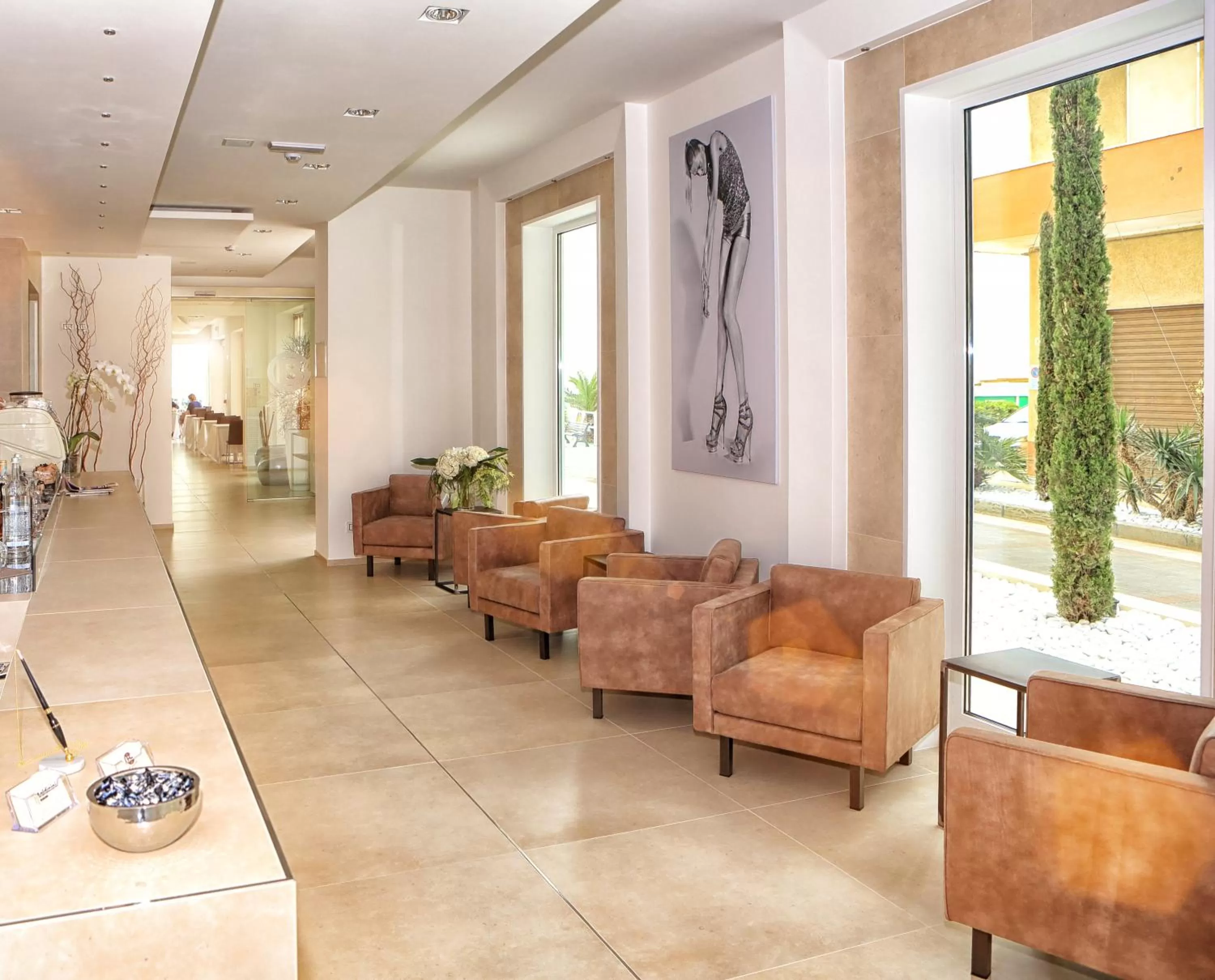 Lobby or reception in Baldinini Hotel
