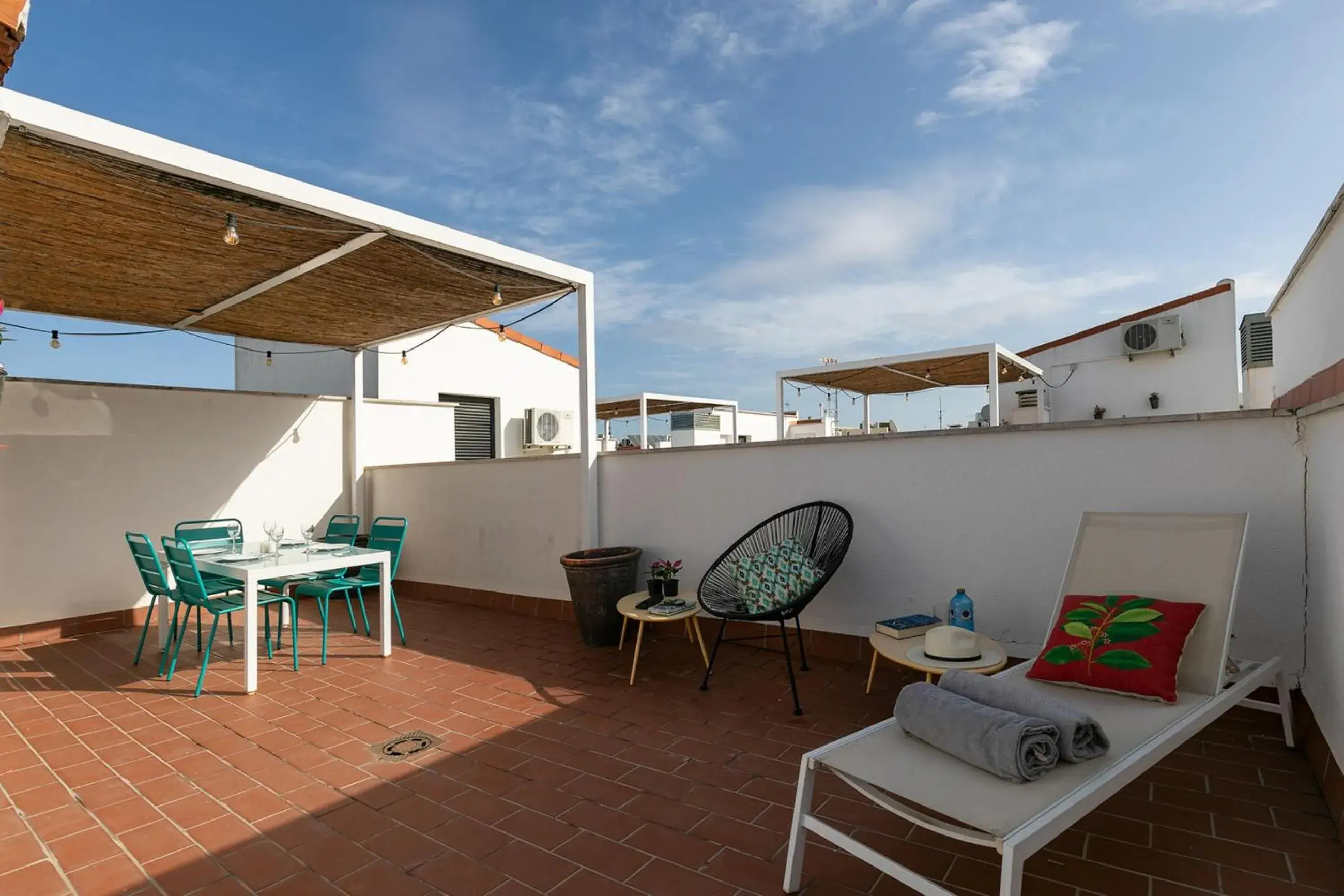 Patio in Holiday Rentals Tempa Museo