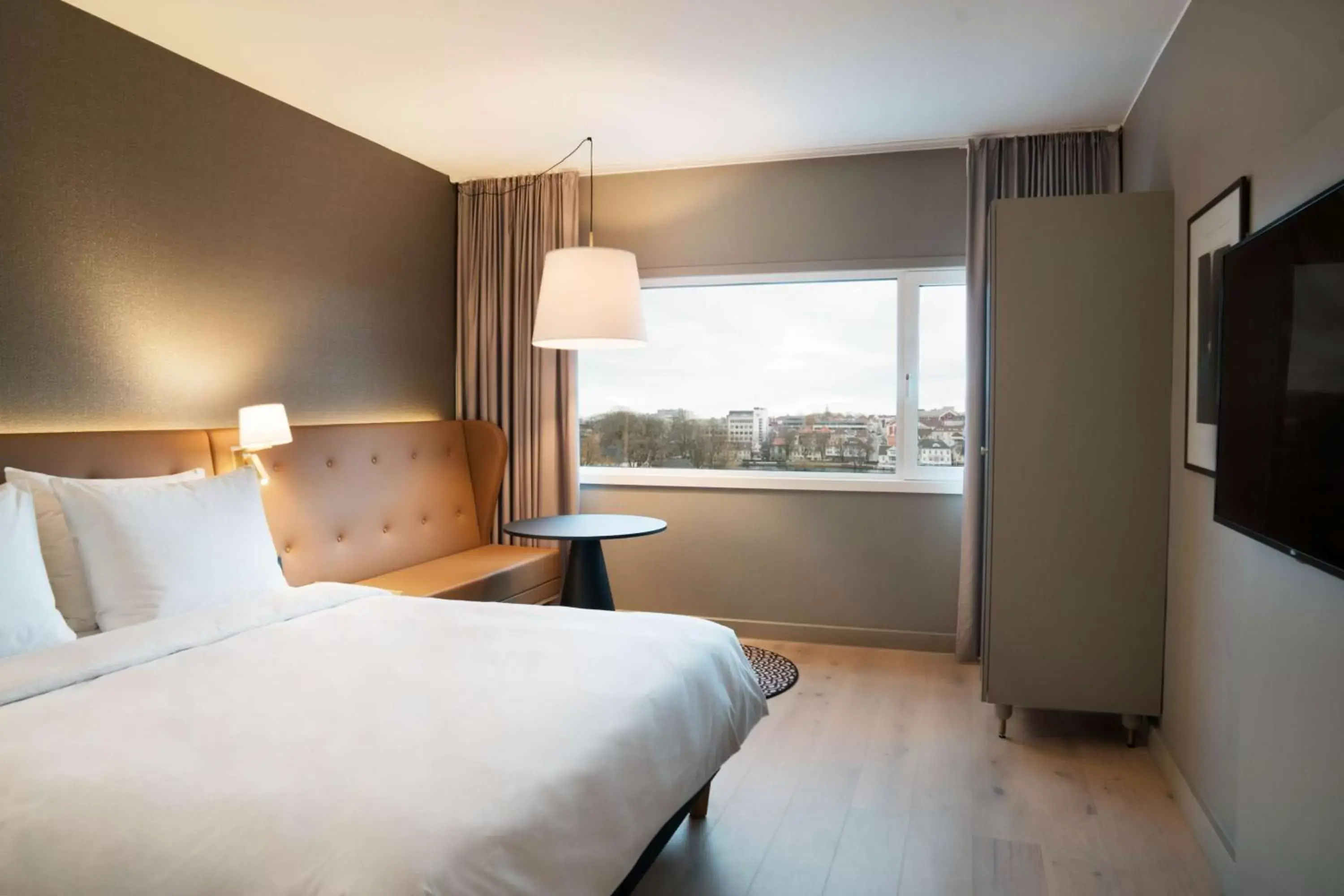 Photo of the whole room, Bed in Radisson Blu Atlantic Hotel, Stavanger