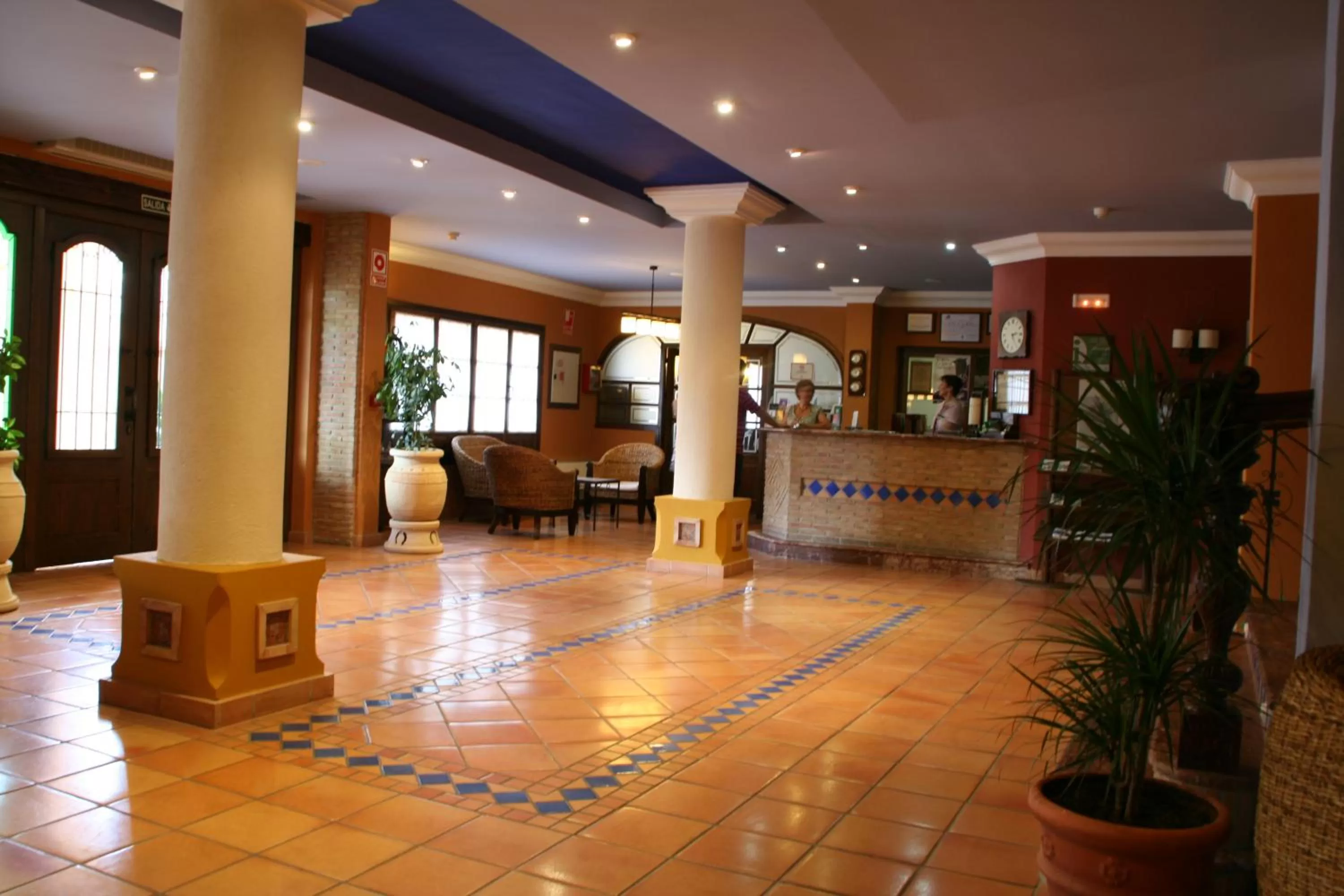 Lobby or reception in Huerta de las Palomas
