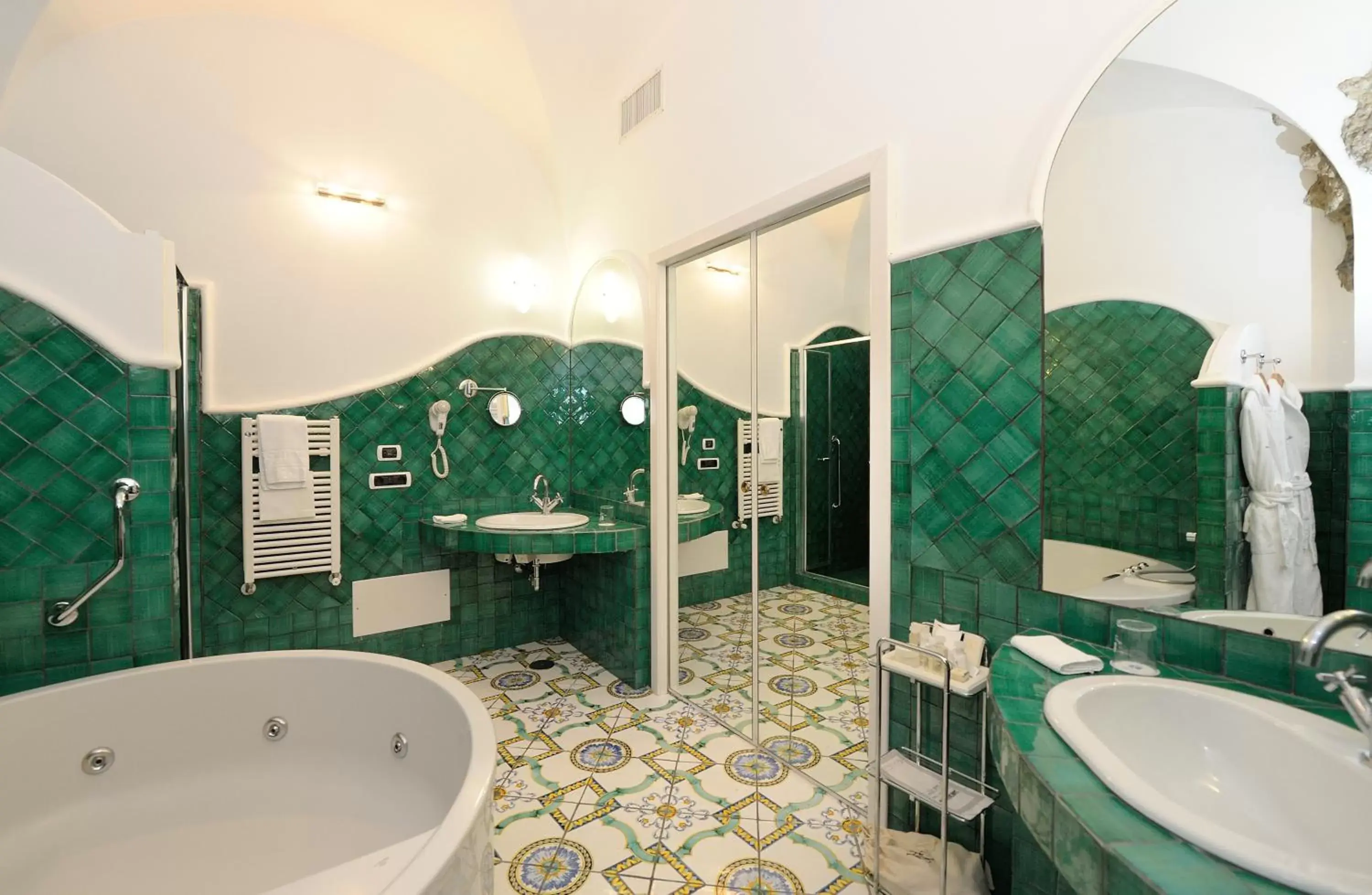 Bathroom in Hotel Santa Caterina