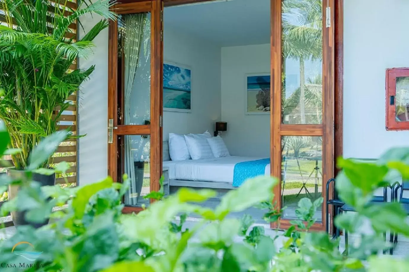 Bedroom in Casa Marina Resort