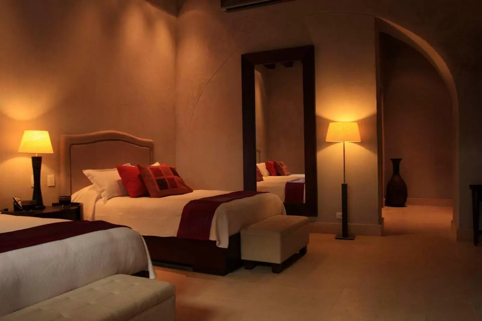 Bed in Ananda Hotel Boutique