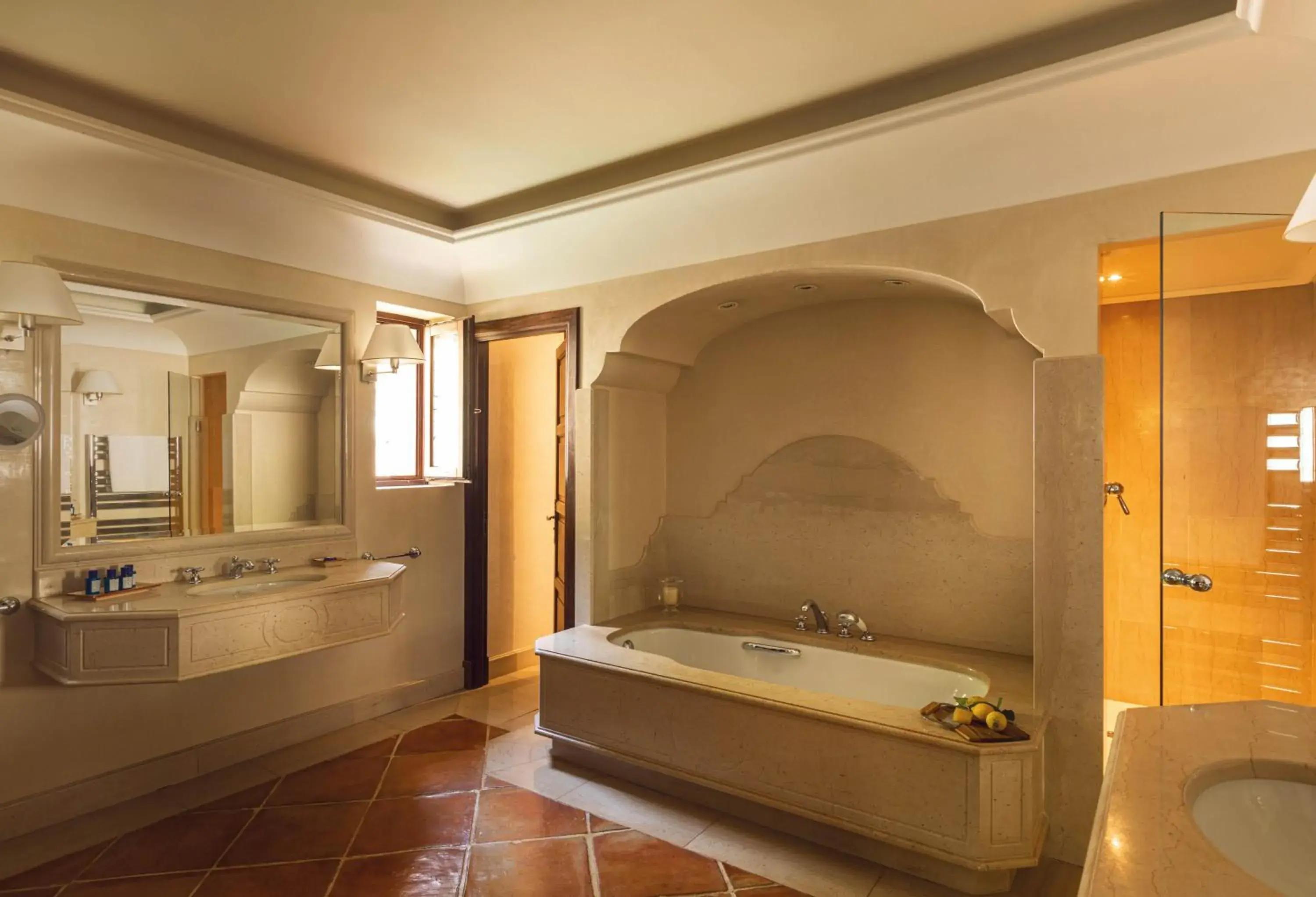 Bathroom in La Residencia, A Belmond Hotel, Mallorca