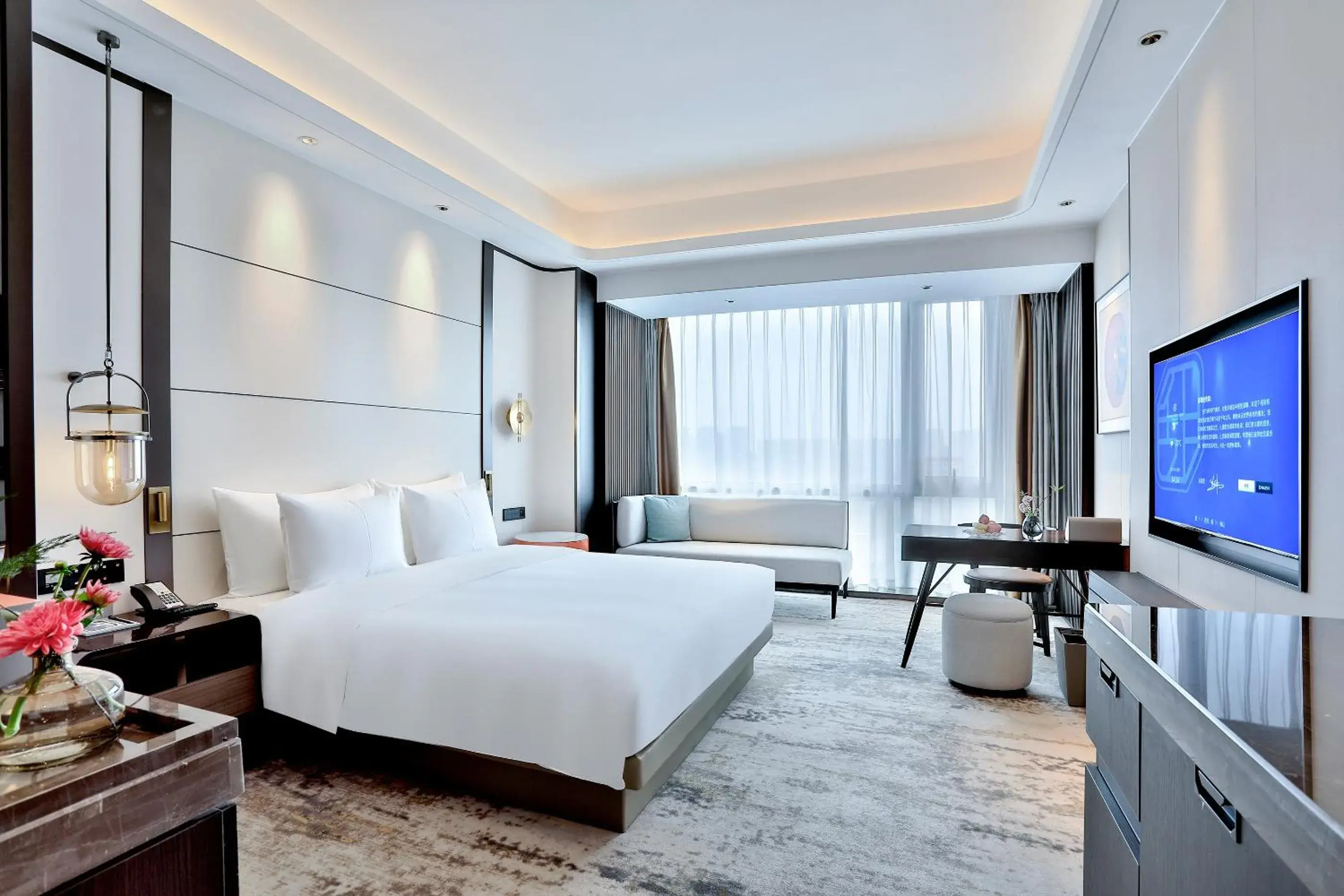 Bed in Yindu Hotel