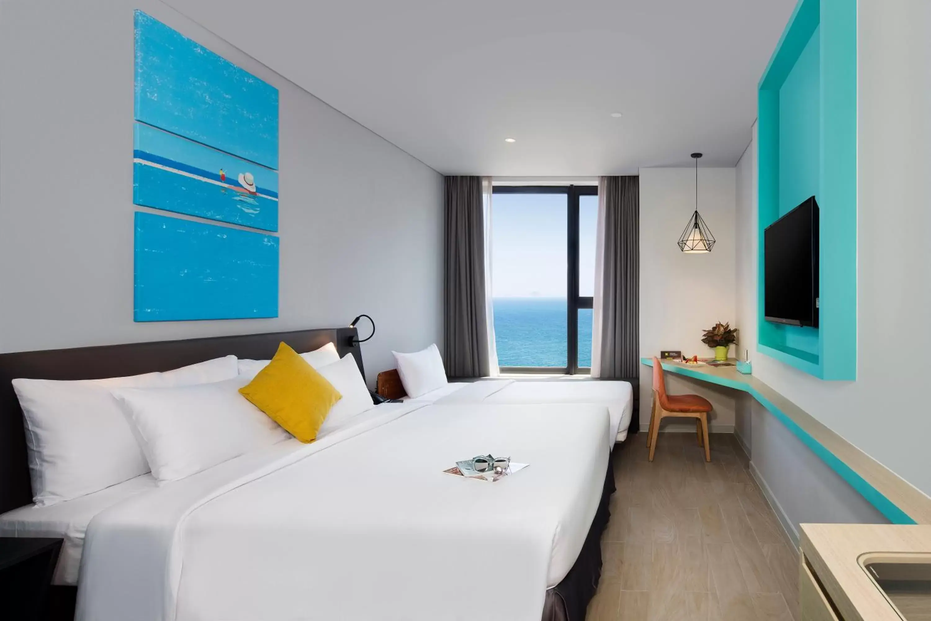 Bedroom in ibis Styles Nha Trang