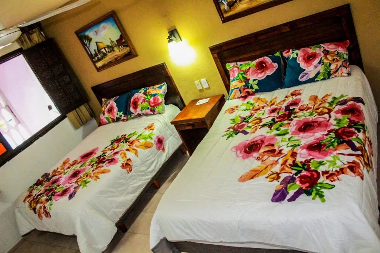 Bed in Hotel San Clemente