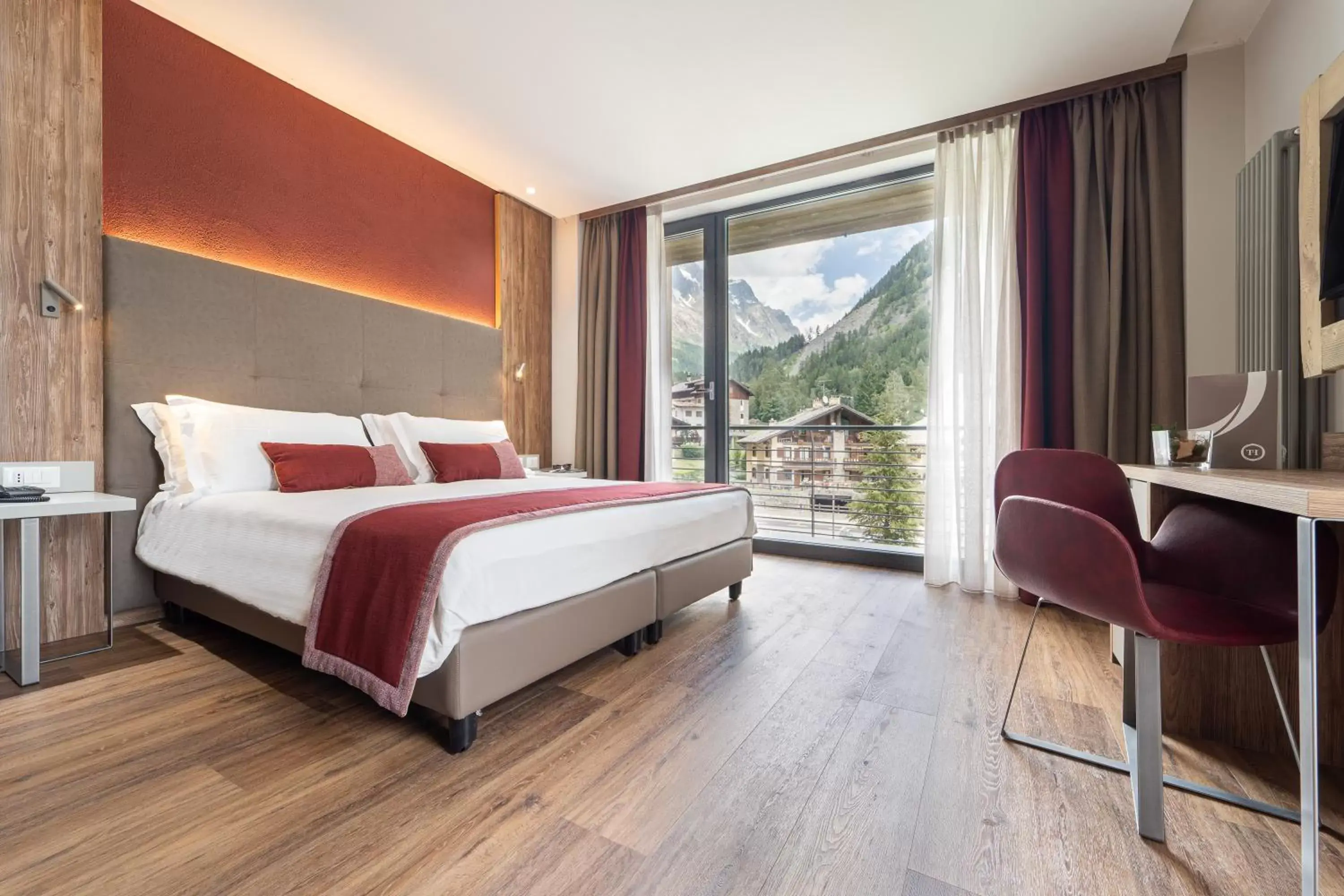 Bed in TH Courmayeur