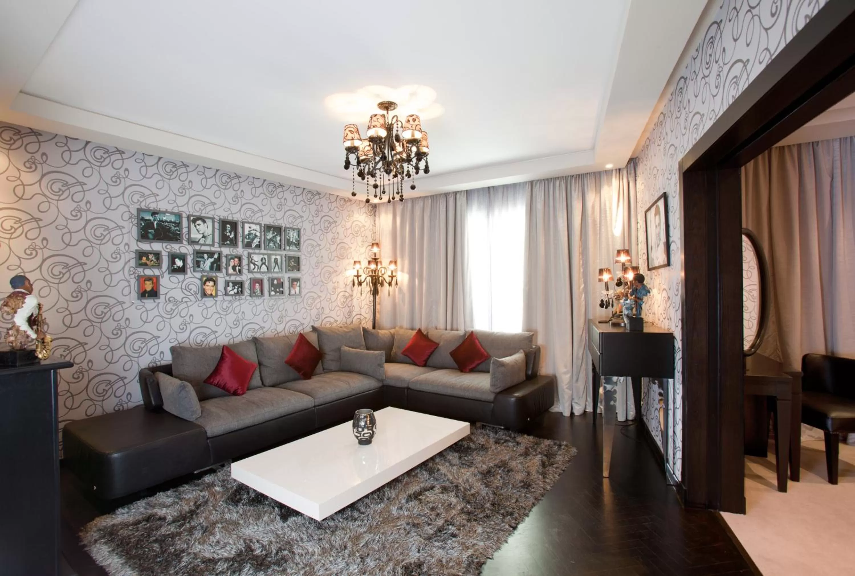 Living room in Art Palace Suites & Spa