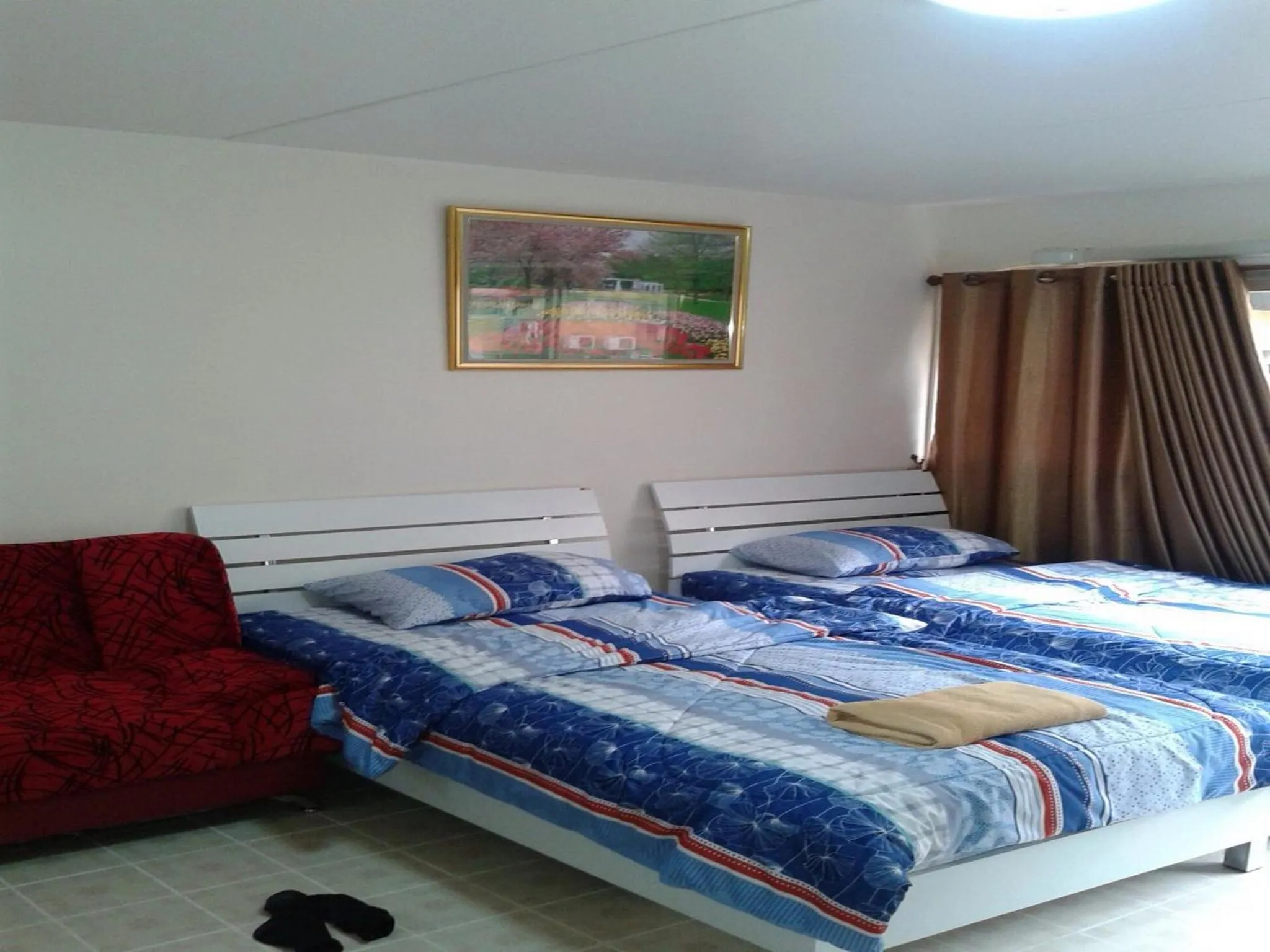 Bed in Smart Residence@Muengthongthani