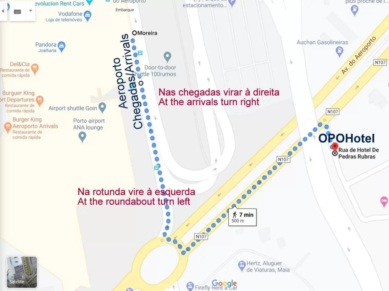 View (from property/room) in OPOHOTEL Porto Aeroporto View (from property/room) in OPOHOTEL Porto Aeroporto