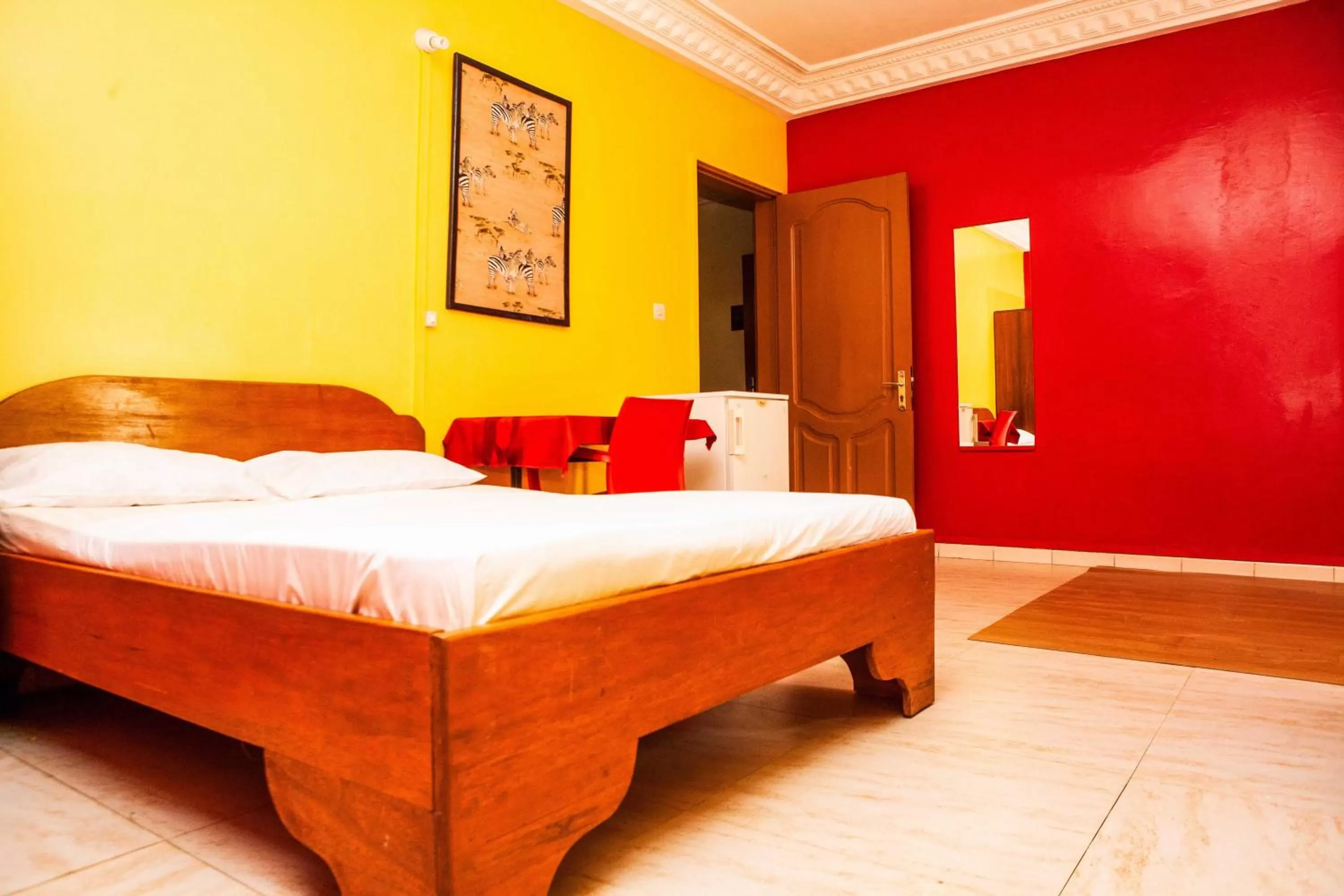 Bed in Hôtel abdou diouf