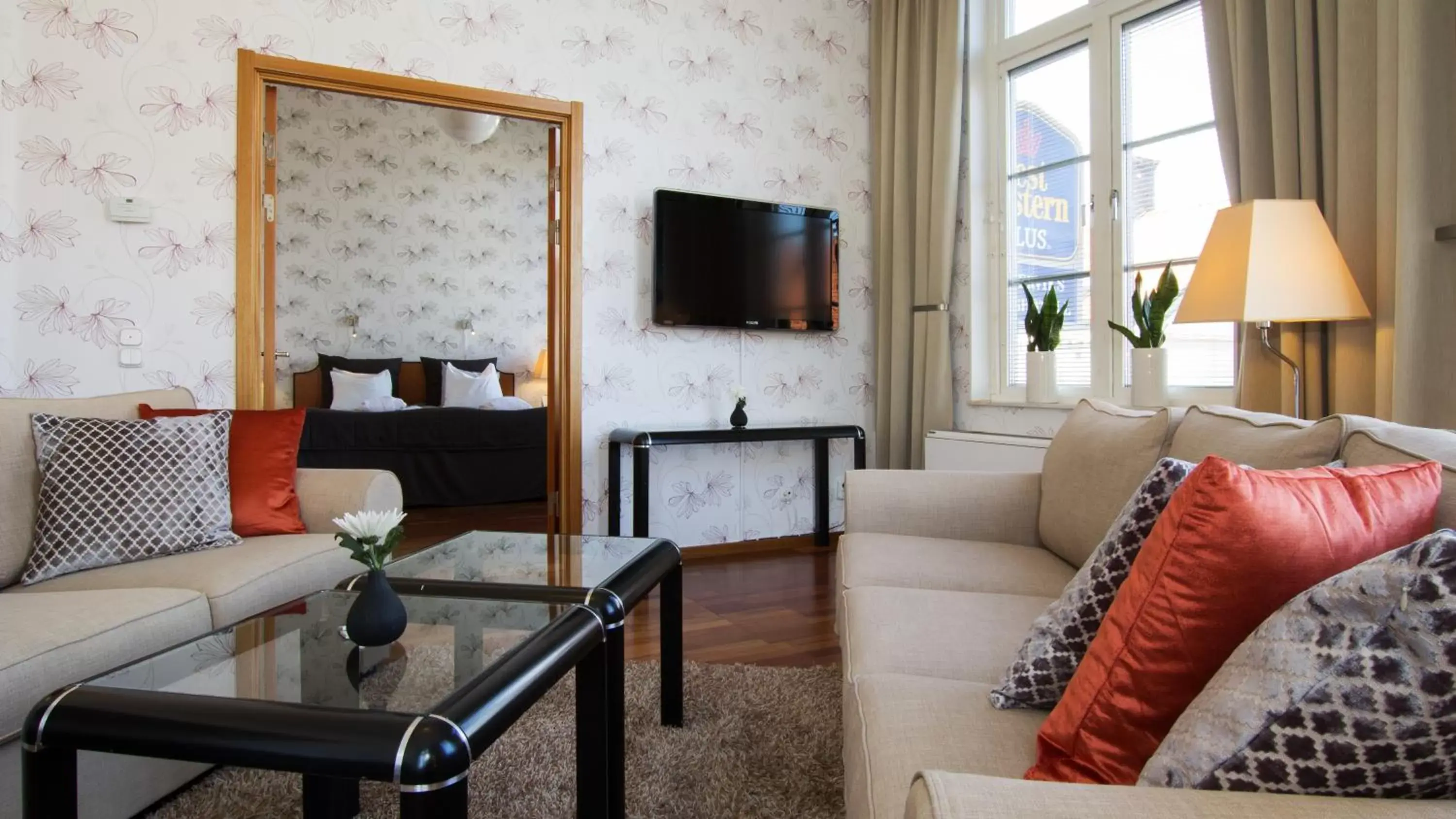 Living room, Seating Area in Best Western Plus Västerviks Stadshotell