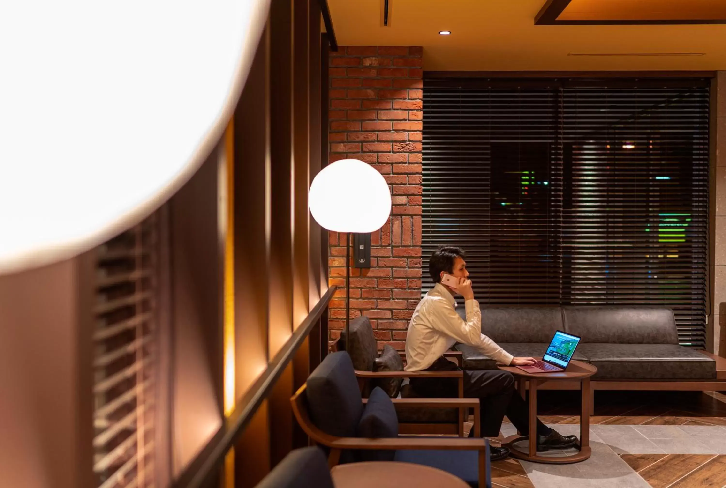 Lobby or reception in Hotel Torifito Otaru Canal