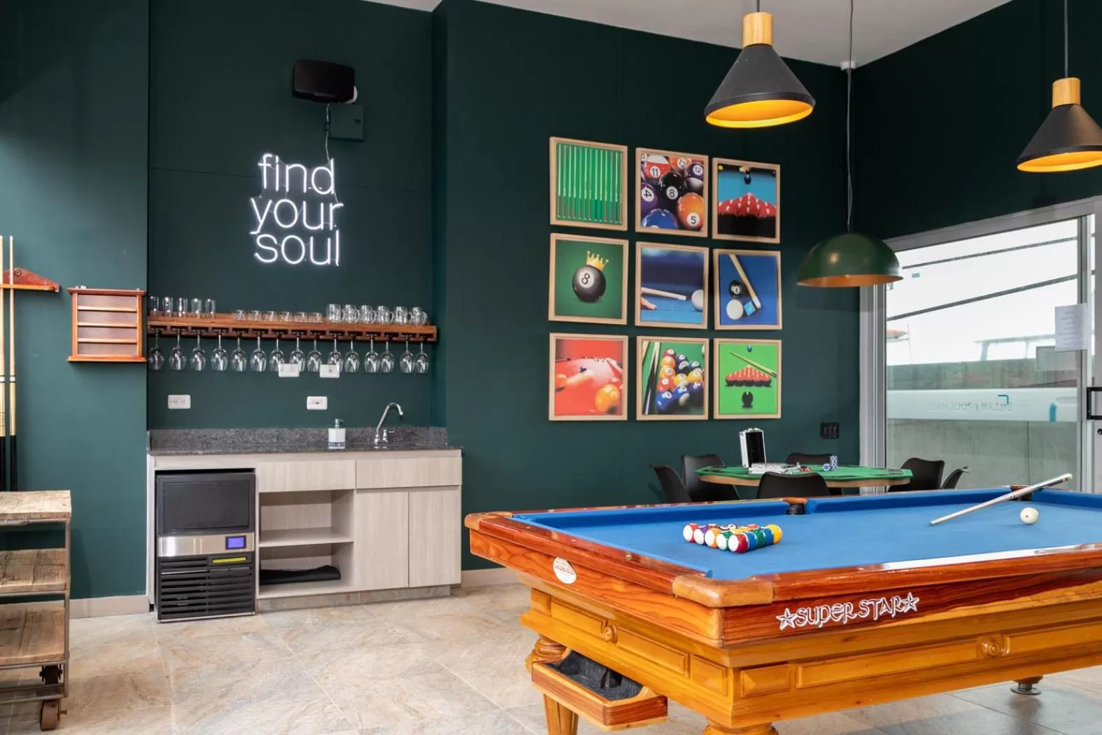 Game Room in Soul Lifestyle Hotel