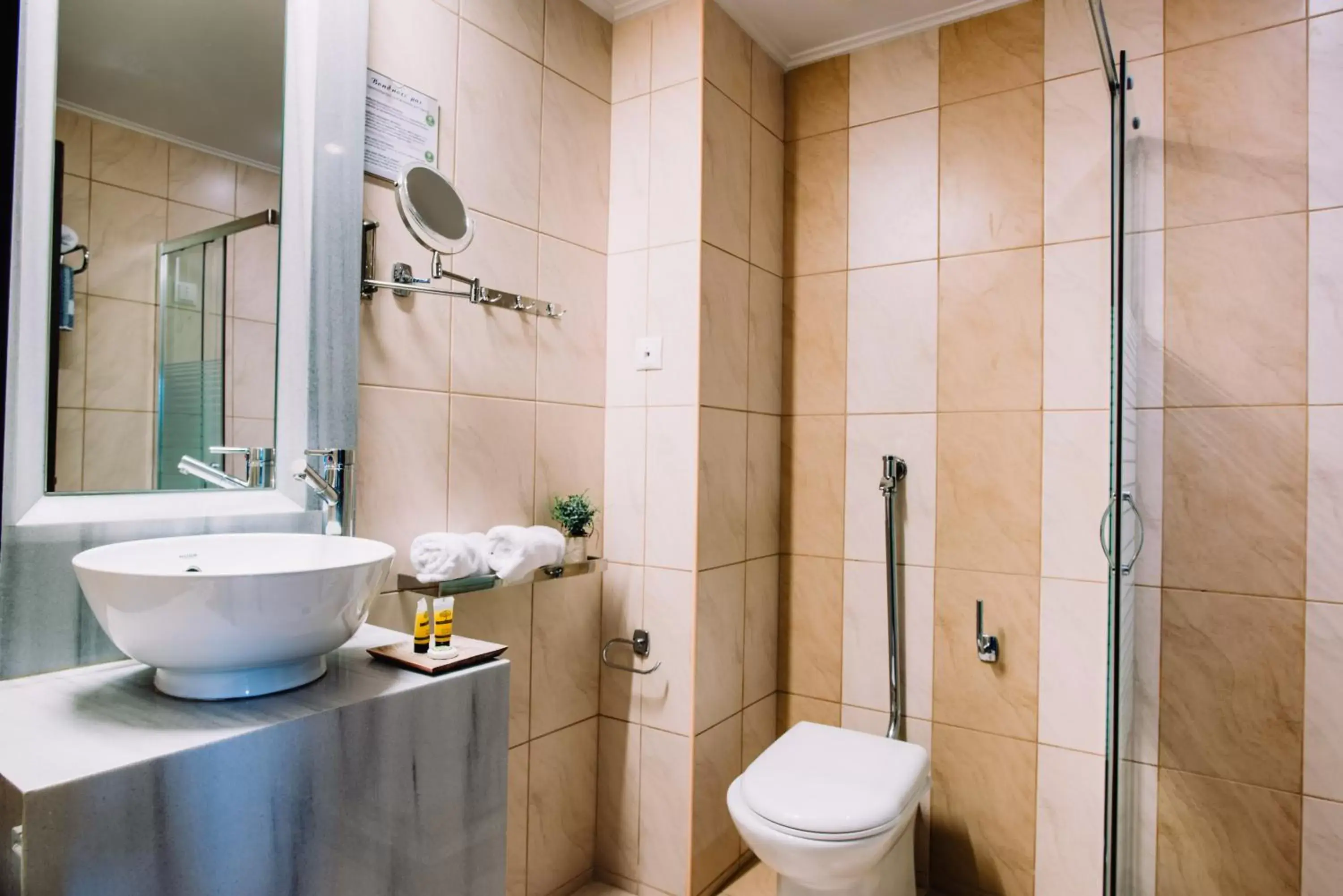 Shower, Bathroom in Aar Hotel & Spa Ioannina