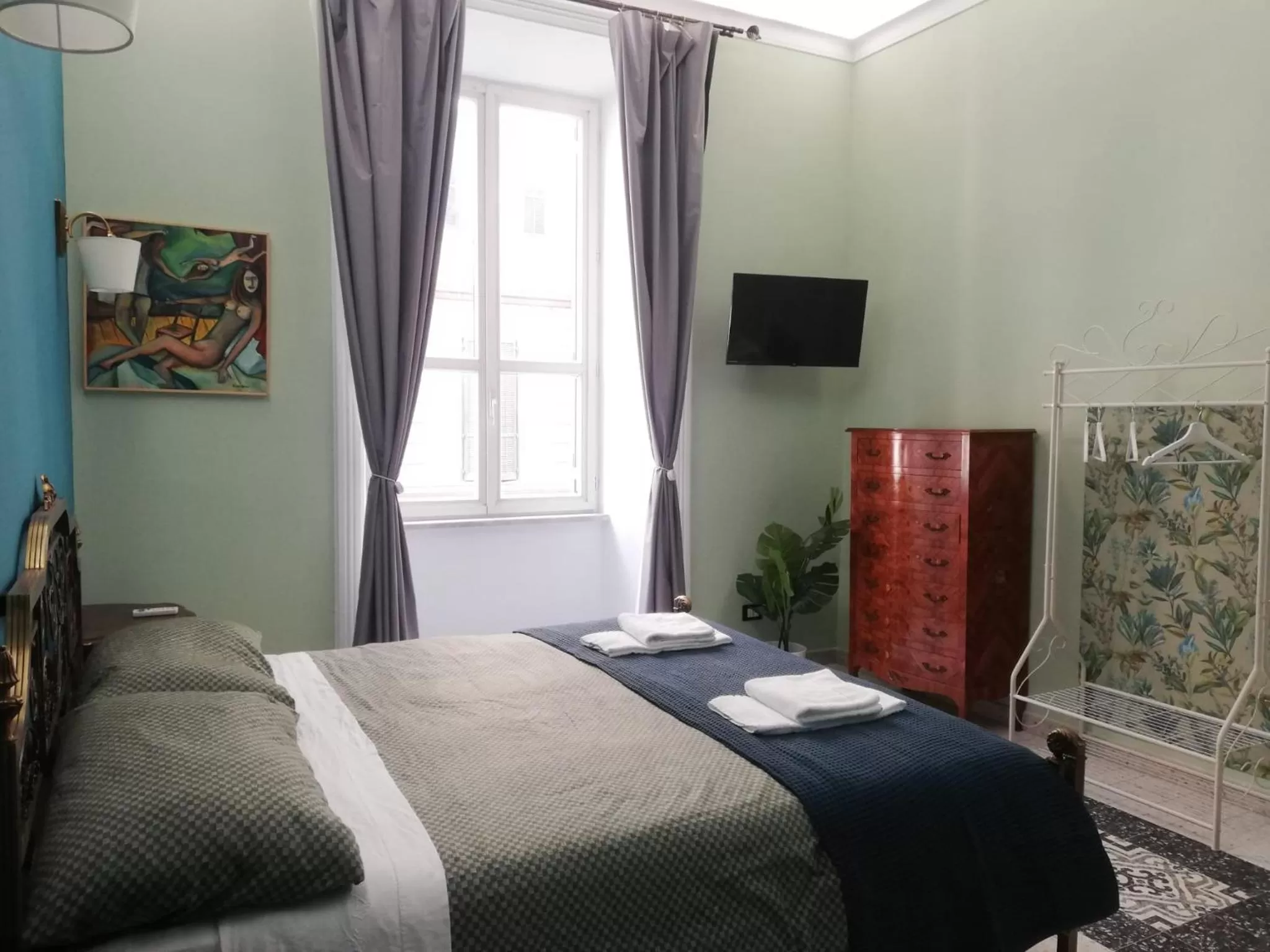 Bed in The Painter's House