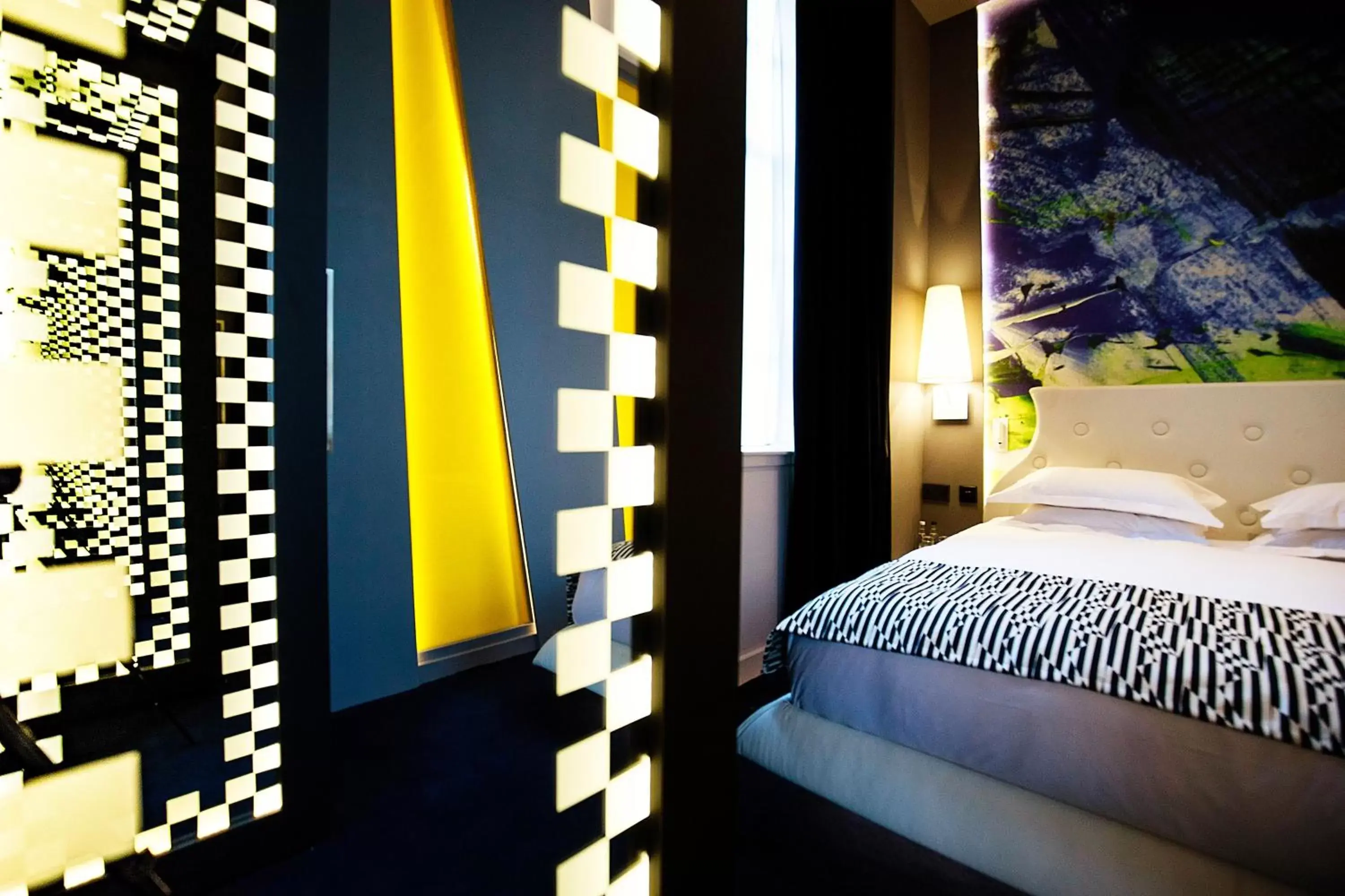 Bed in Malmaison Hotel Leeds