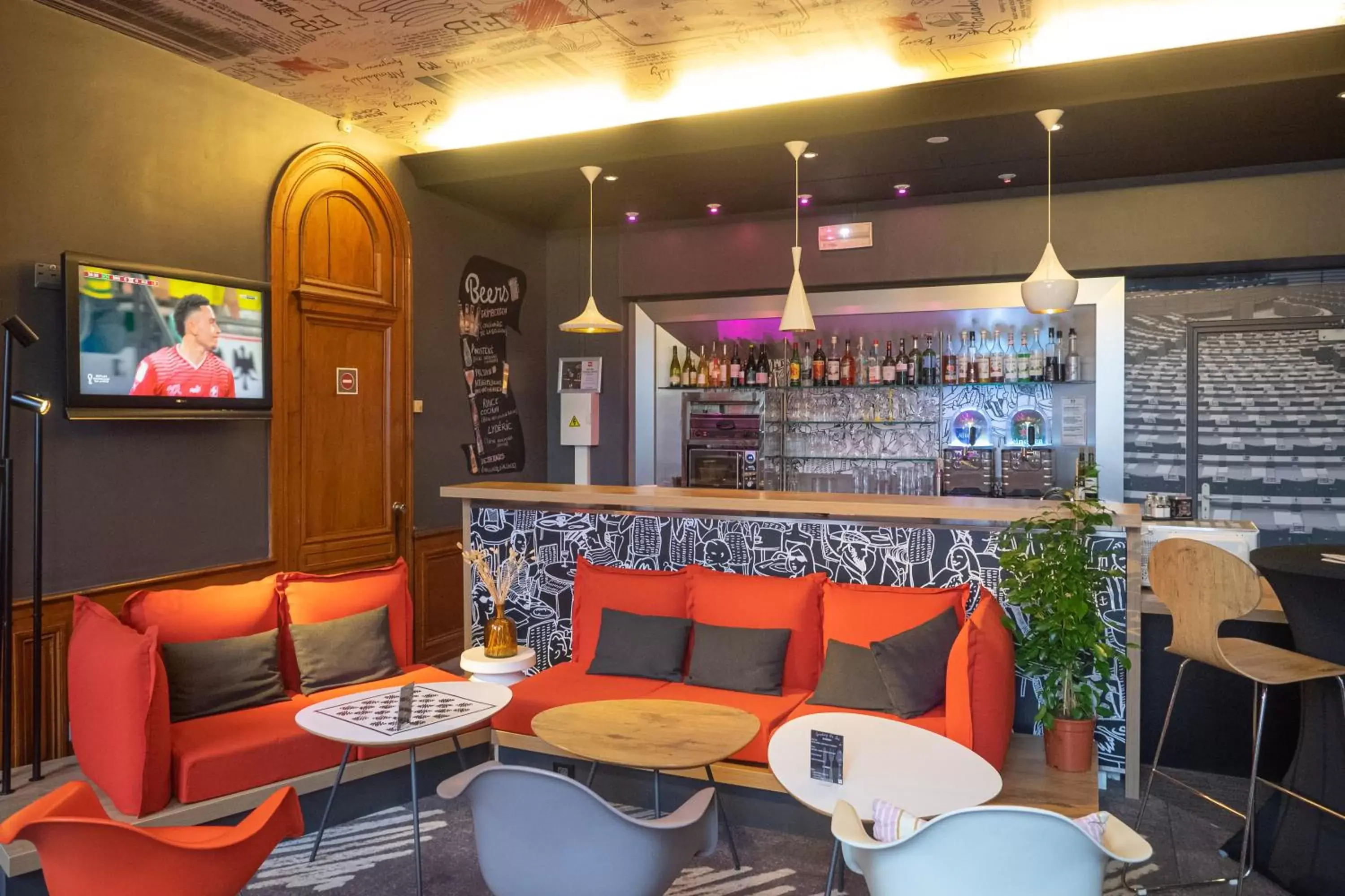 Lobby or reception in ibis Douai Centre Lobby or reception in ibis Douai Centre