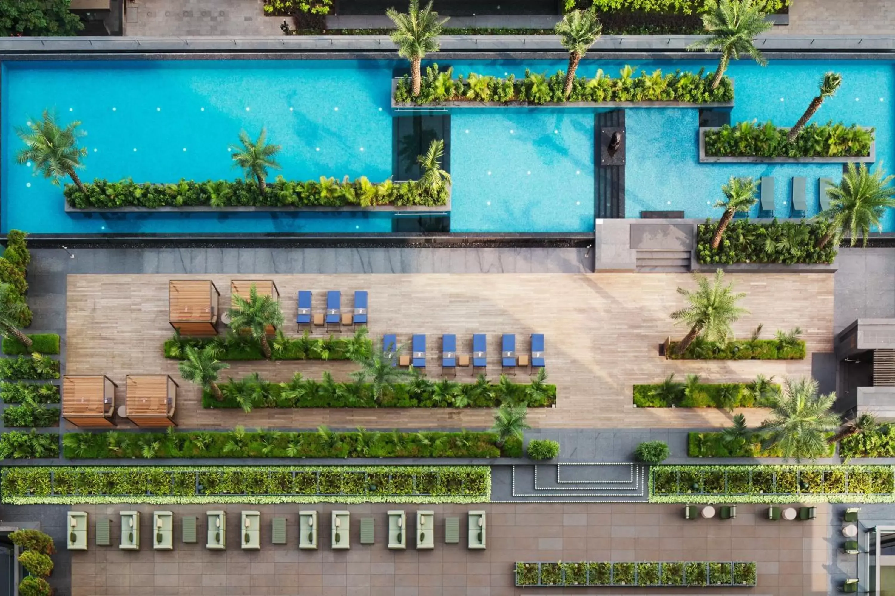Swimming pool in The Ritz-Carlton, Pune
