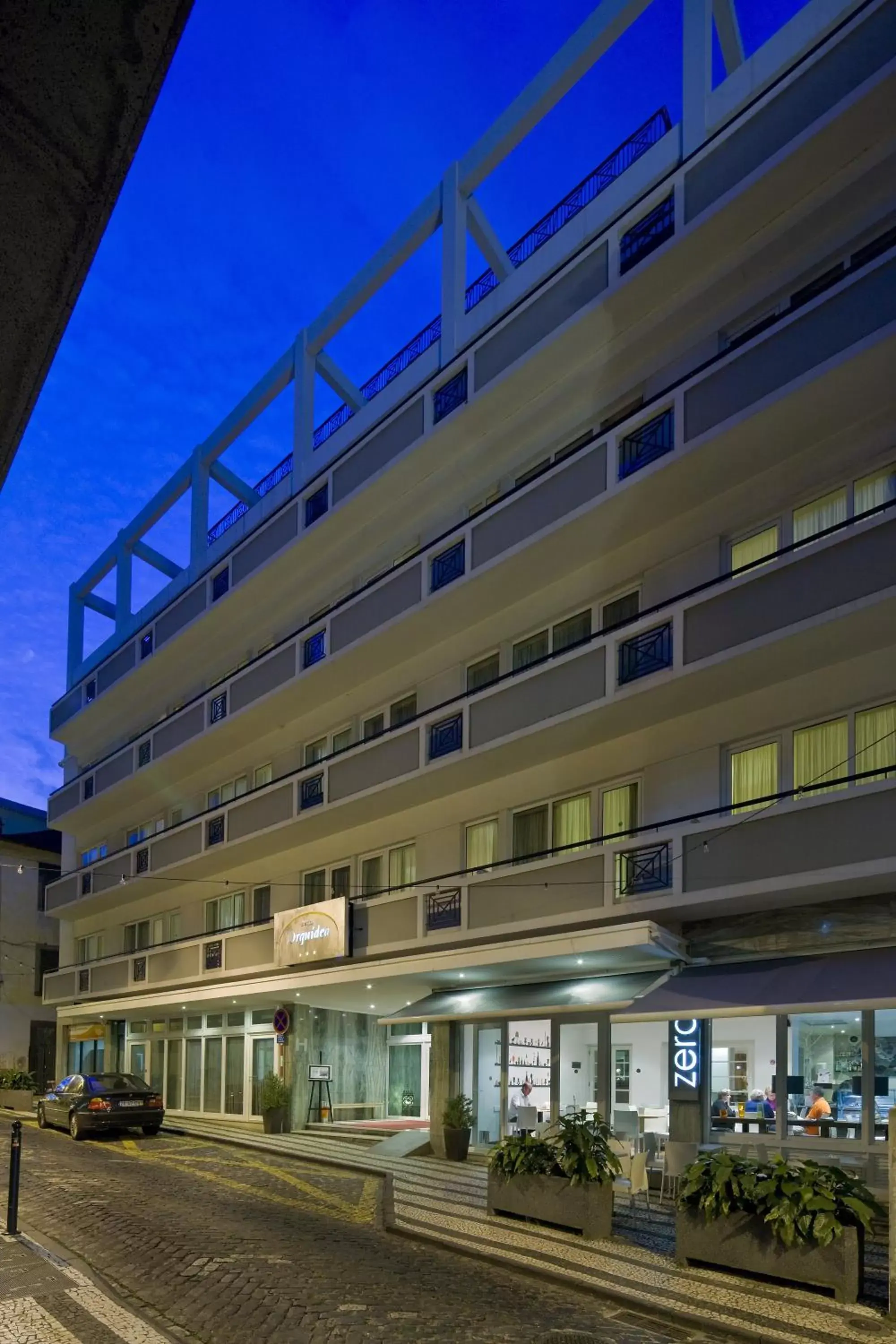 Property building in Hotel Orquidea Property building in Hotel Orquidea