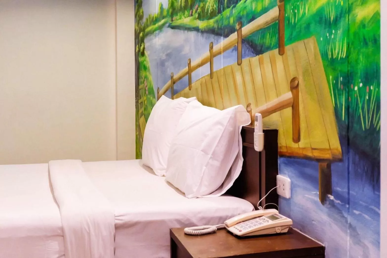 Bed in Fun-D City View SHA Plus