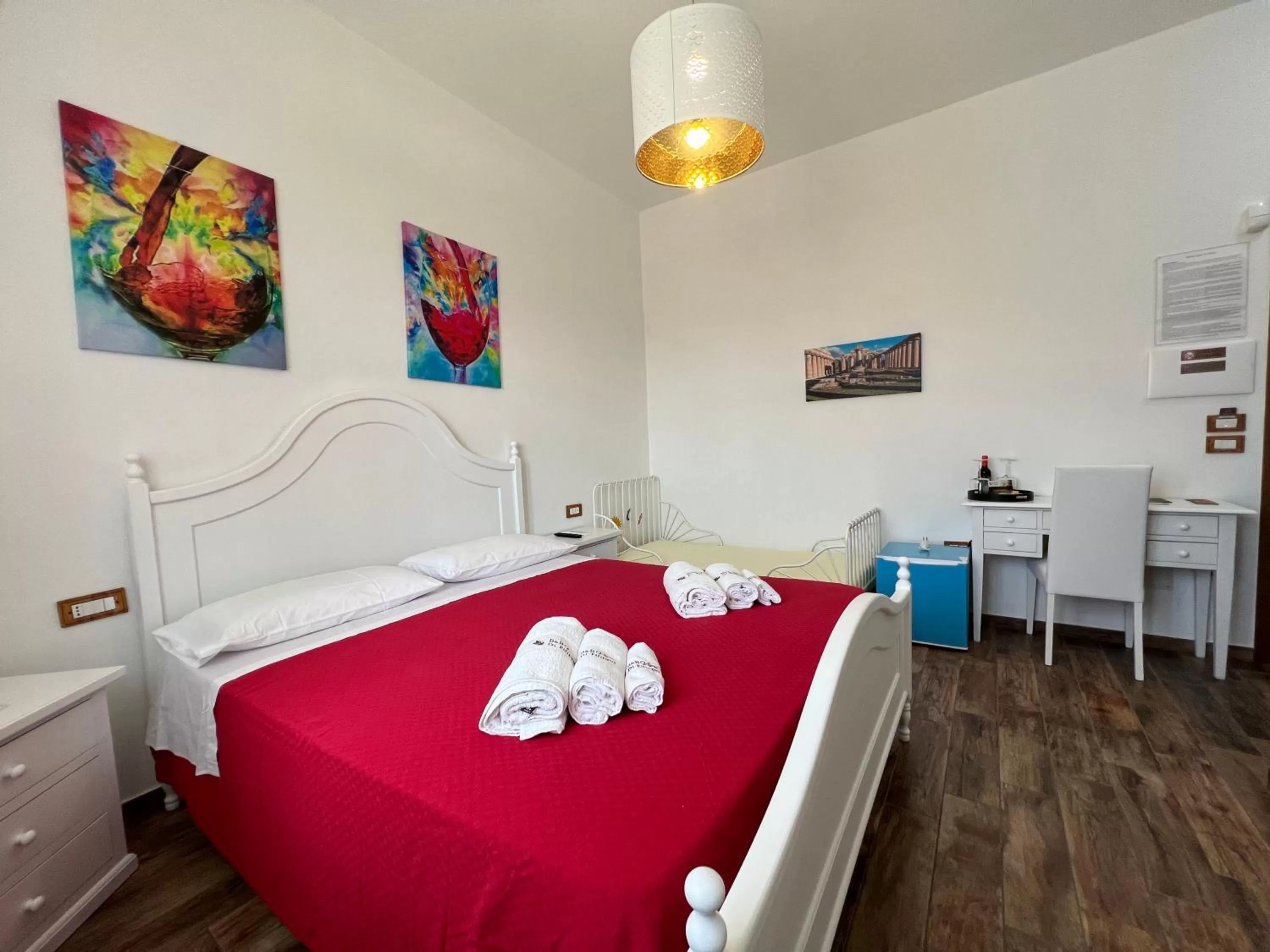 Bed in B & B Vigna Di Filippo - Paestum