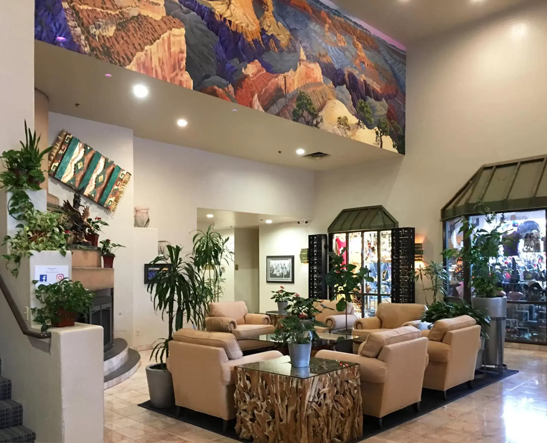 Lobby or reception in Grand Canyon Plaza Hotel-South Rim Lobby or reception in Grand Canyon Plaza Hotel-South Rim