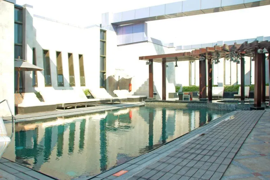 Swimming Pool in The leela Hotel
