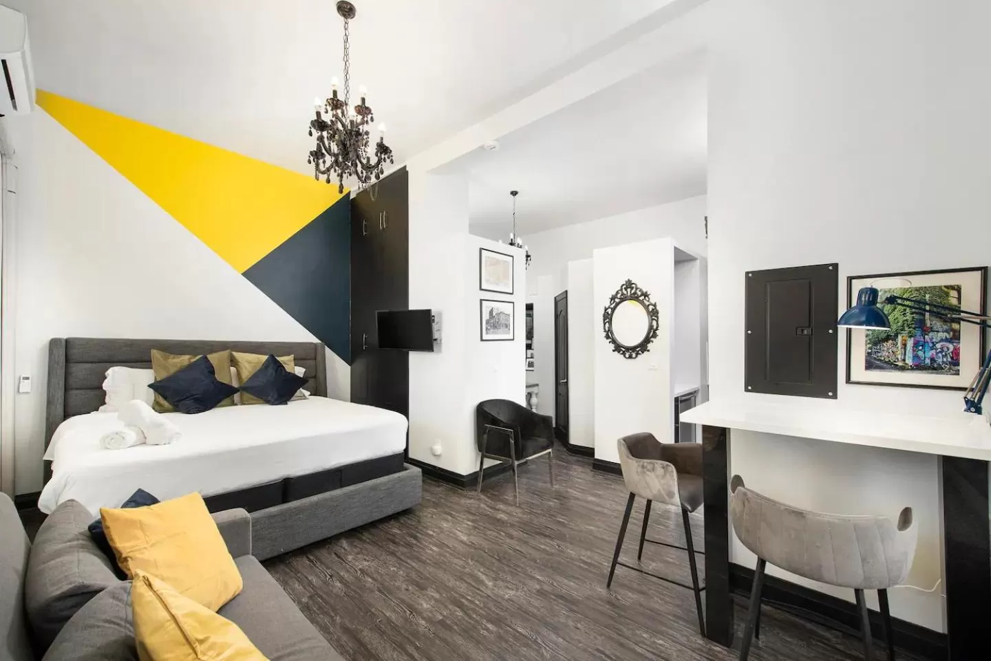 Bed in Queen Street Lofts